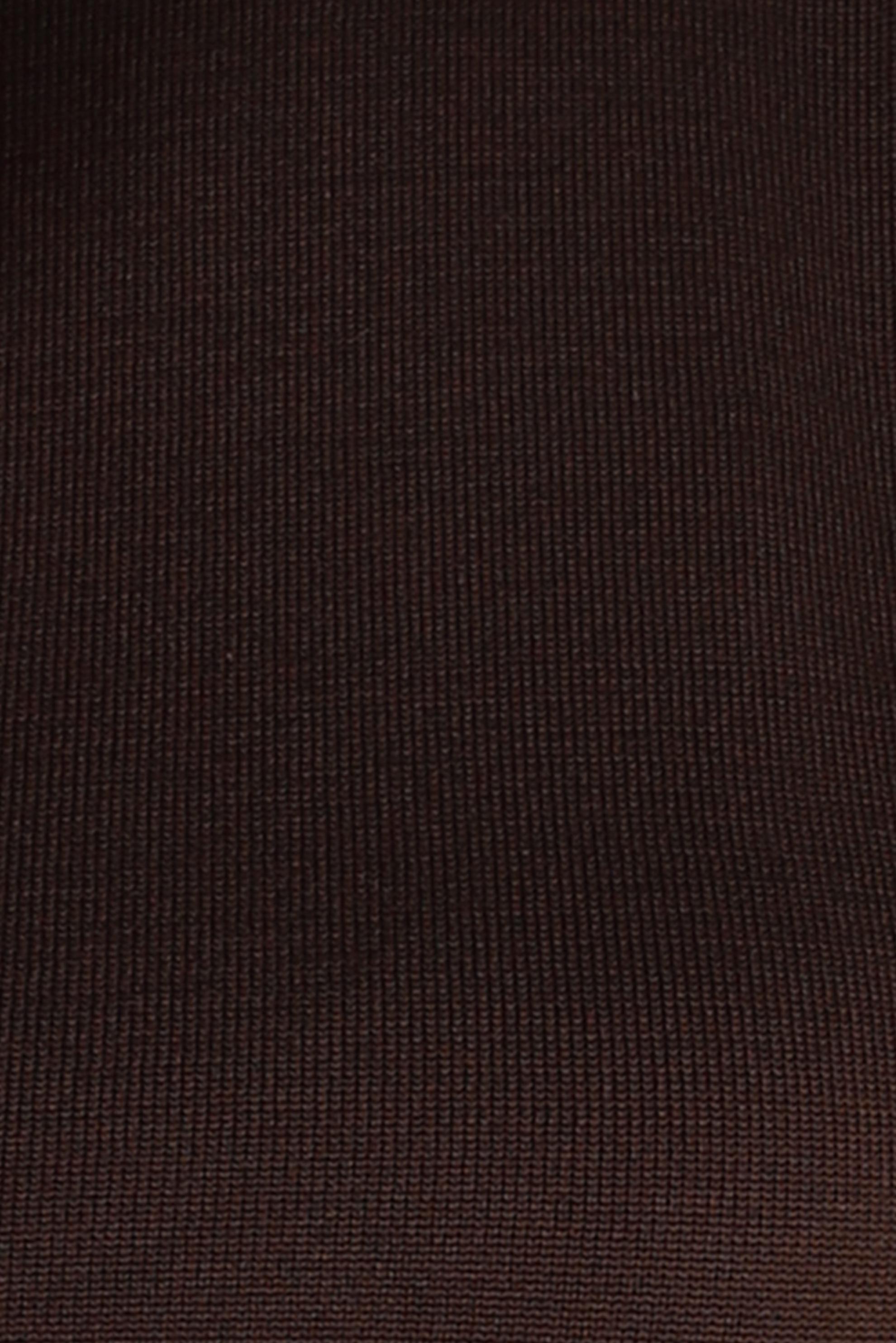 Tesettür giyim KAHVE BOĞAZLI YAKA TRİKO KAZAK 44097