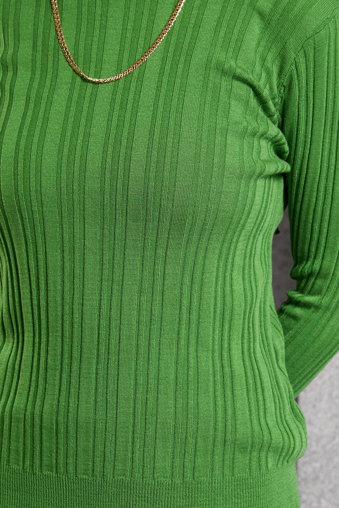 Vêtements hijab VERT PULL EN MAILLE 44098