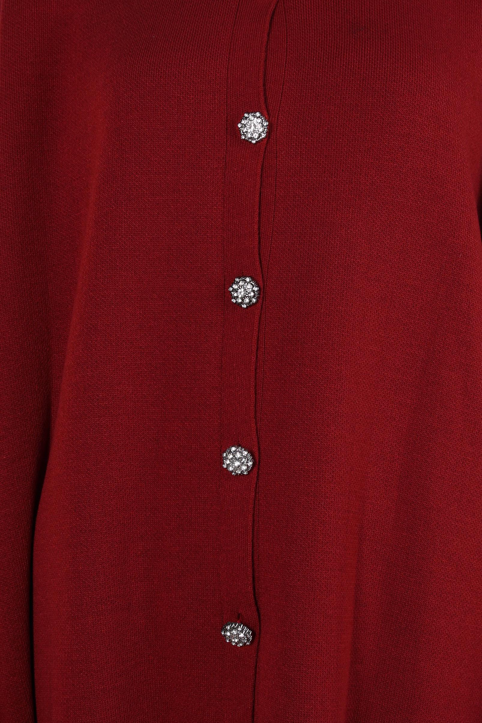 Vêtements hijab ROUGE BORDEAUX PONCHO TRICOT 44080