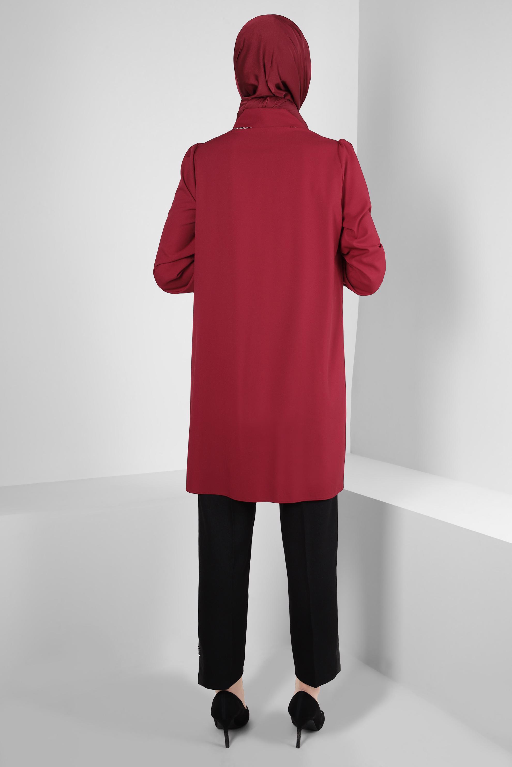 Tesettür giyim SİYAH HAVUÇ KESİM PANTOLON 70603