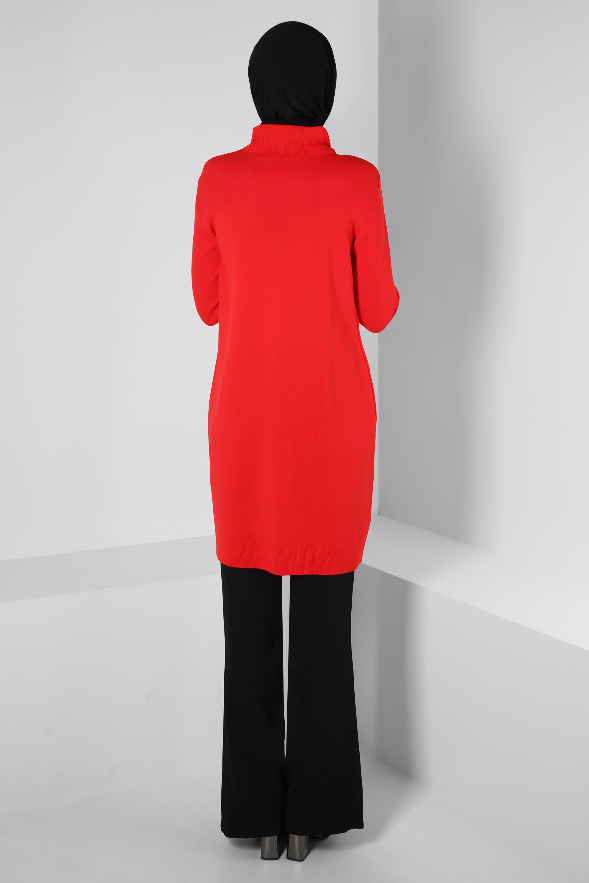 Tesettür giyim SİYAH İSPANYOL PAÇA PANTOLON 70605