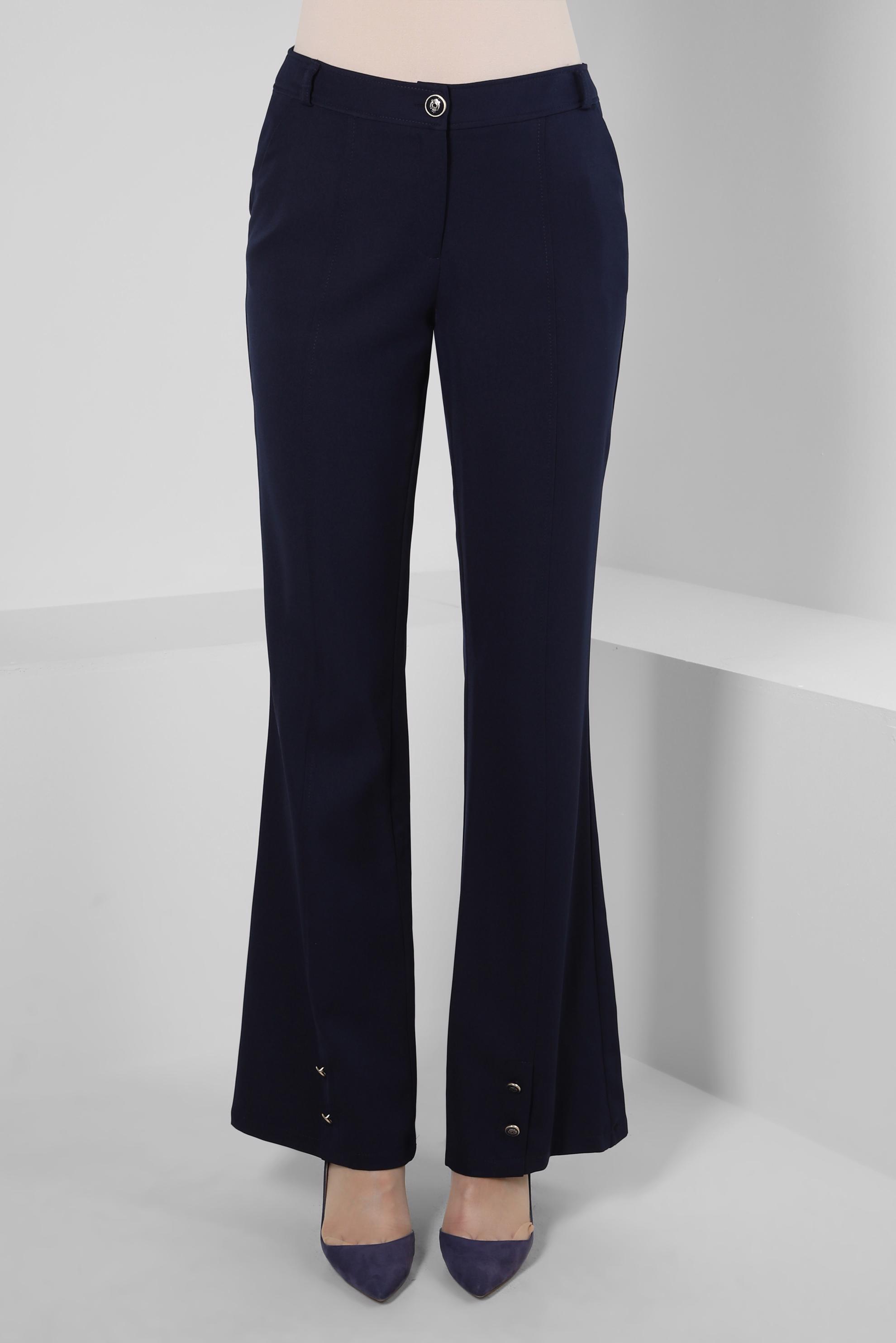 Tesettür giyim LACİVERT İSPANYOL PAÇA PANTOLON 70605