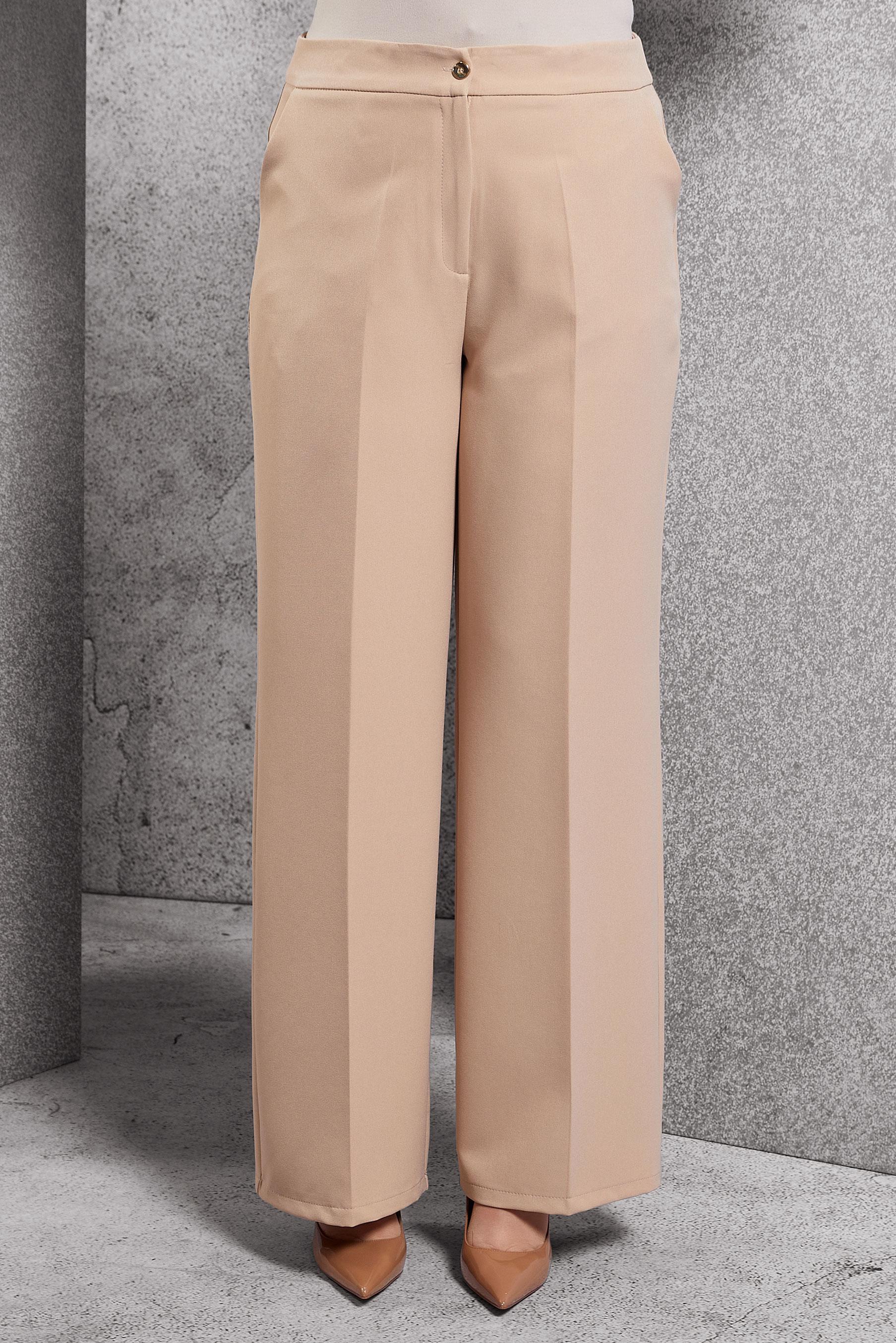 Hijab clothing BEIGE WIDE LEG PANTS 70606