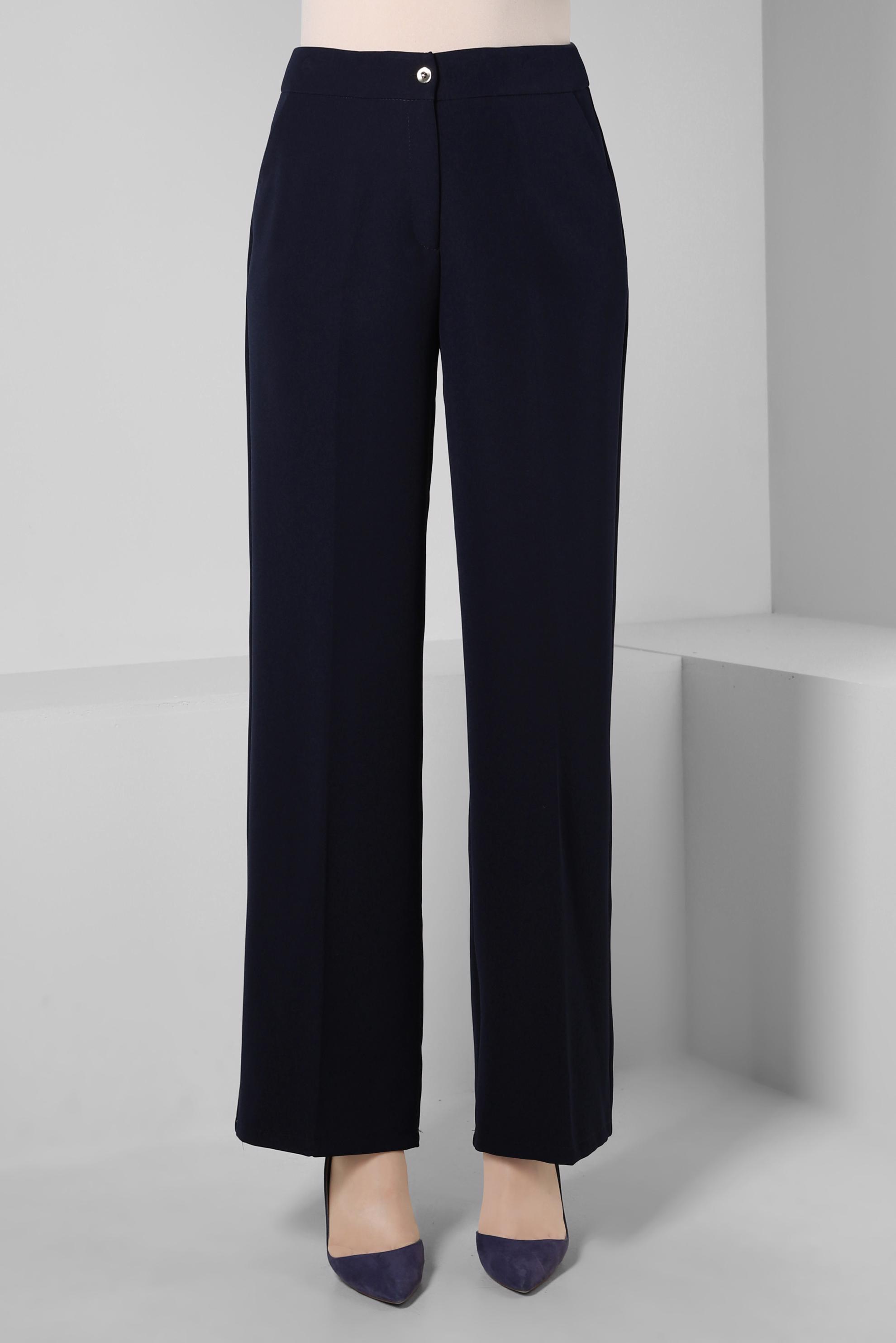 Tesettür giyim LACİVERT GENİŞ PAÇA PANTOLON 70606