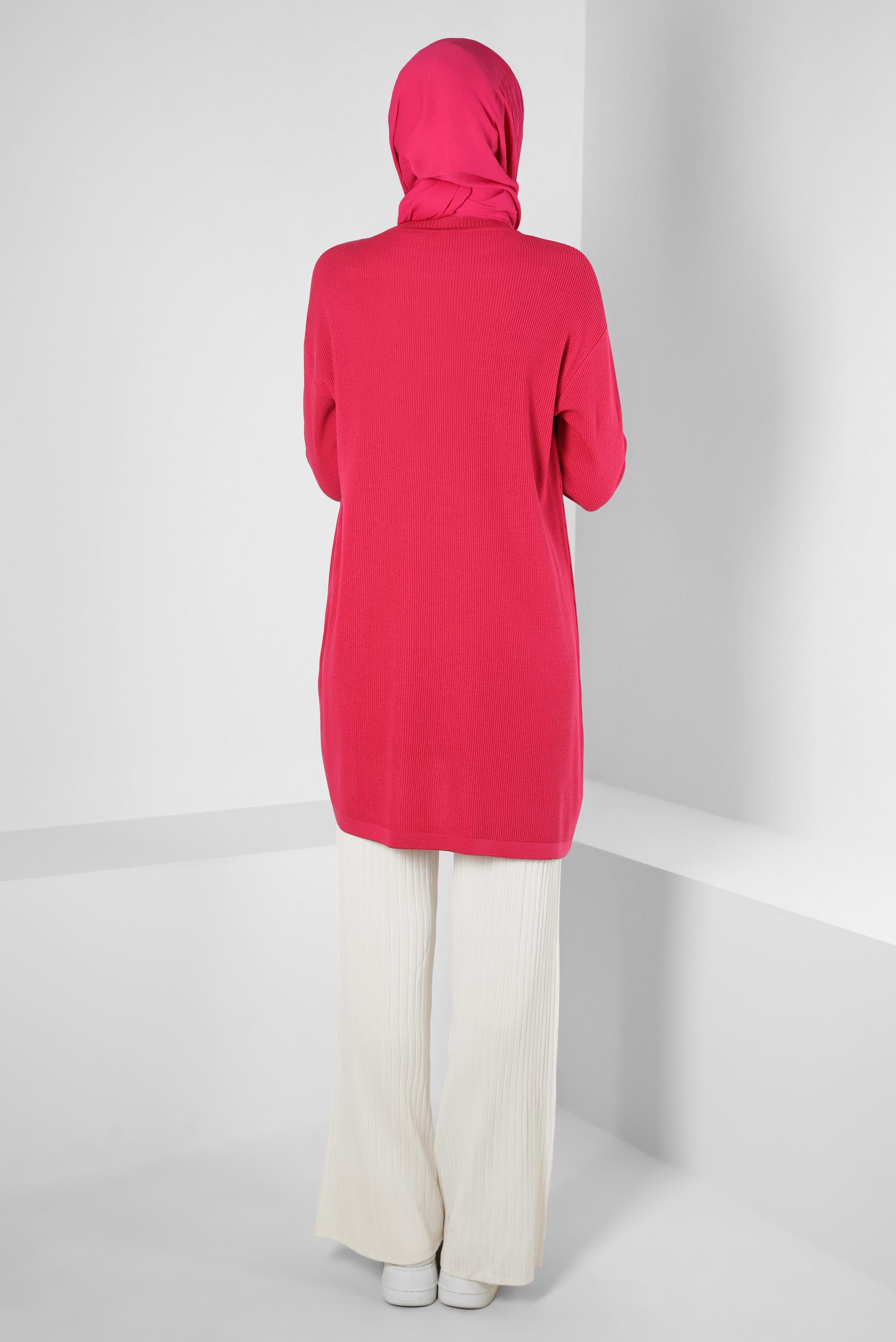 Vêtements hijab BLANC PANTALON EN MAILLE 70608