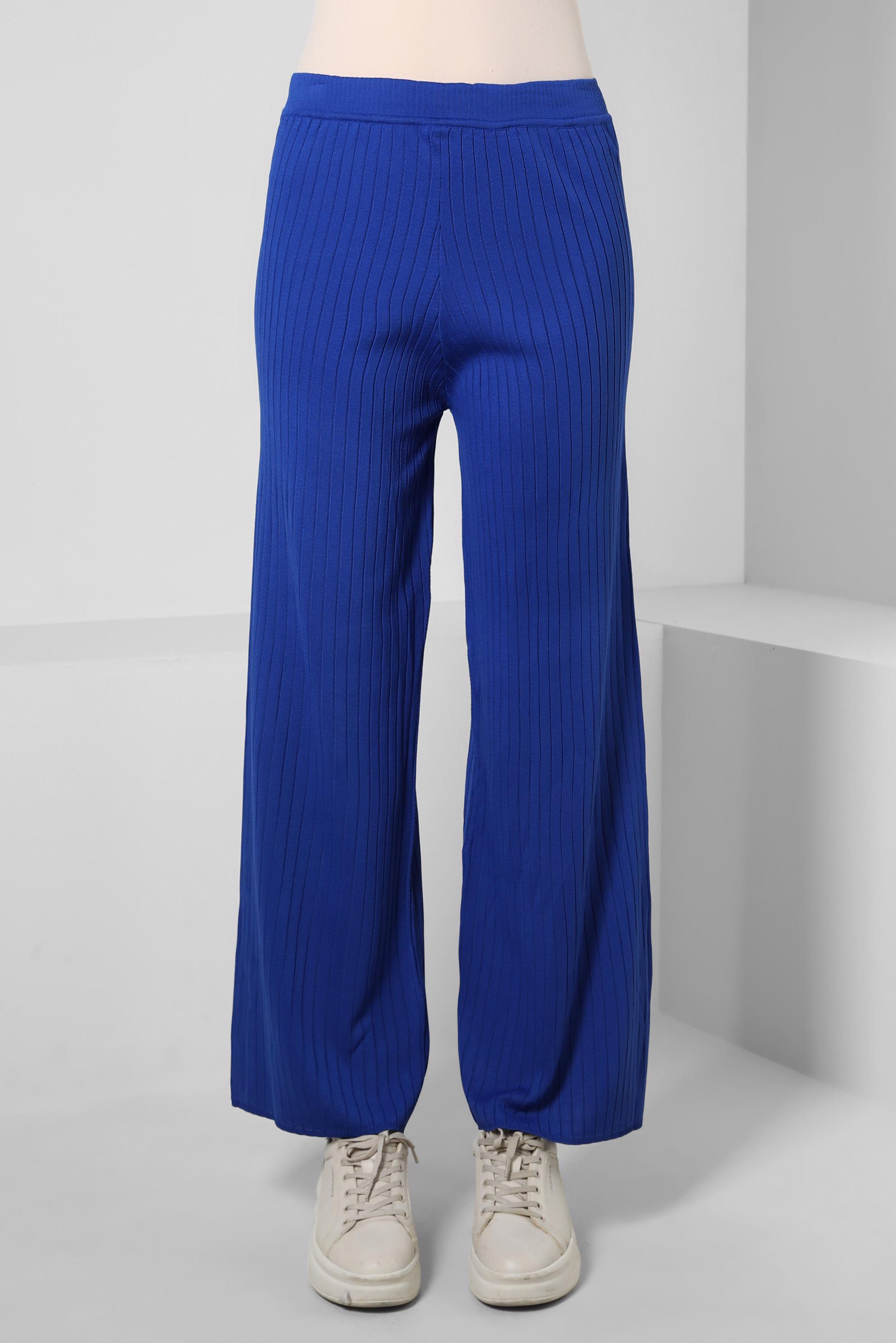 Vêtements hijab BLEU MARINE PANTALON EN MAILLE 70608