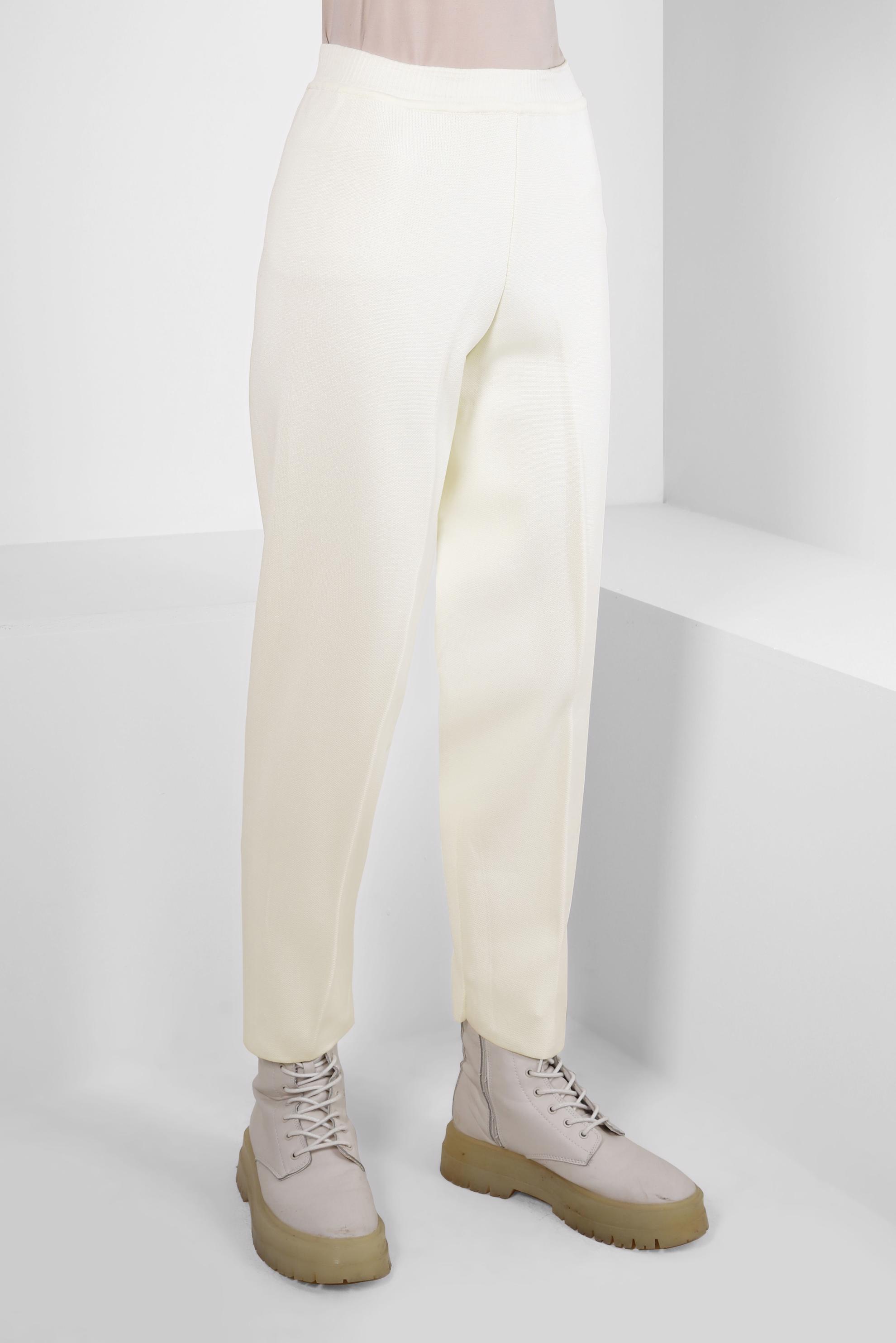 Vêtements hijab BLANC PANTALON EN TRICOT TAILLE HAUTE 70609