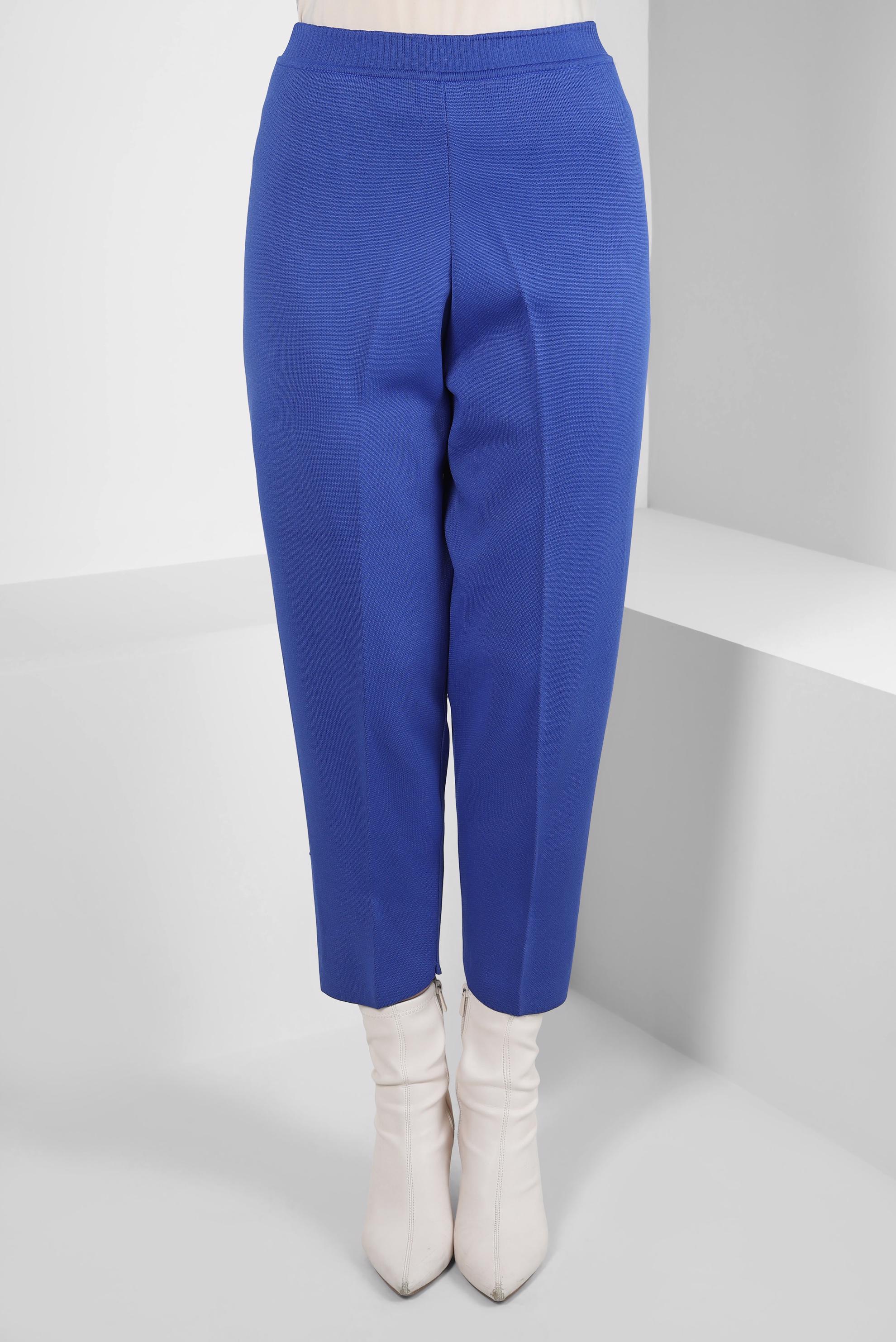 Vêtements hijab BLEU MARINE PANTALON EN TRICOT TAILLE HAUTE 70609