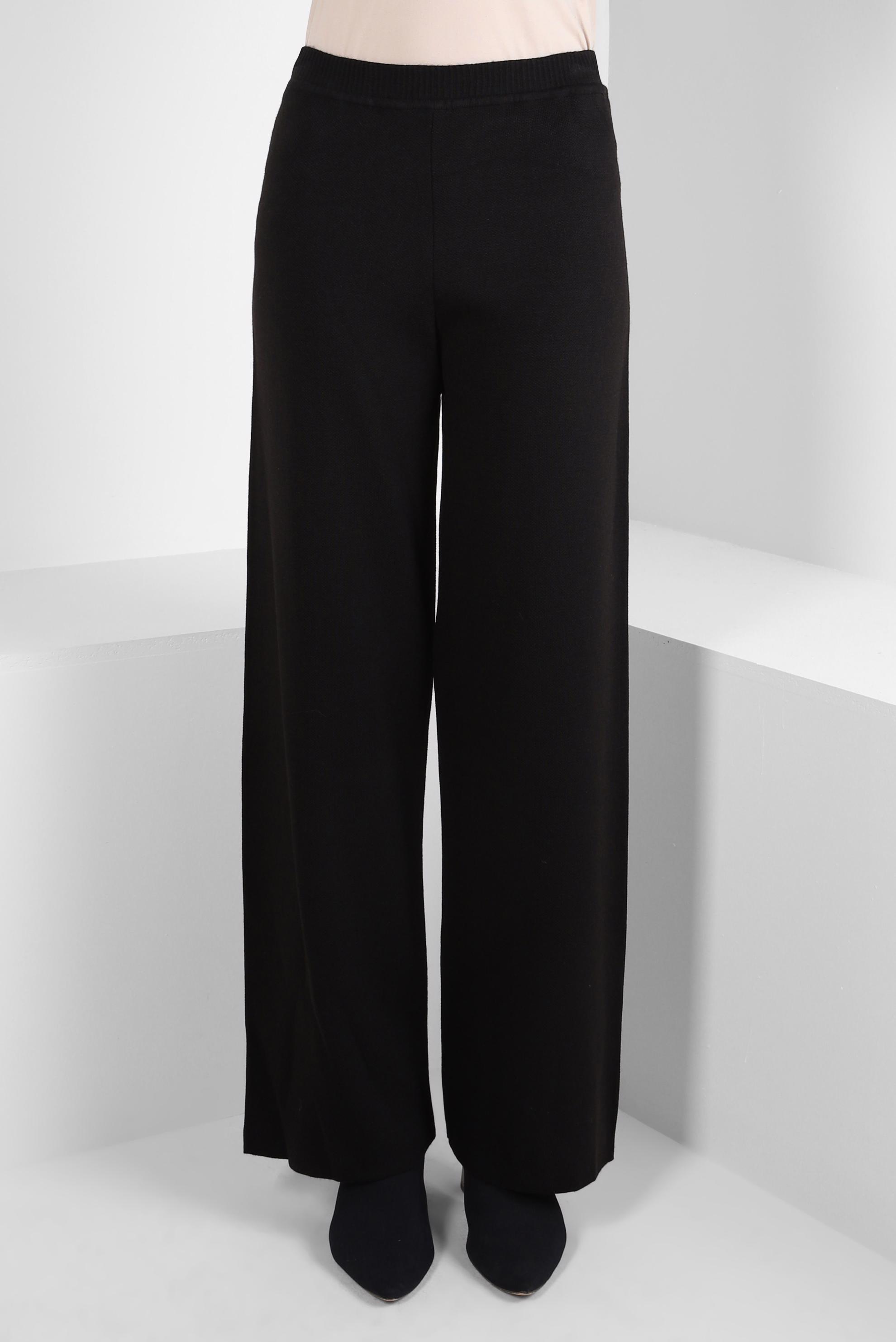 Vêtements hijab NOIR PANTALON EN MAILLE 70610