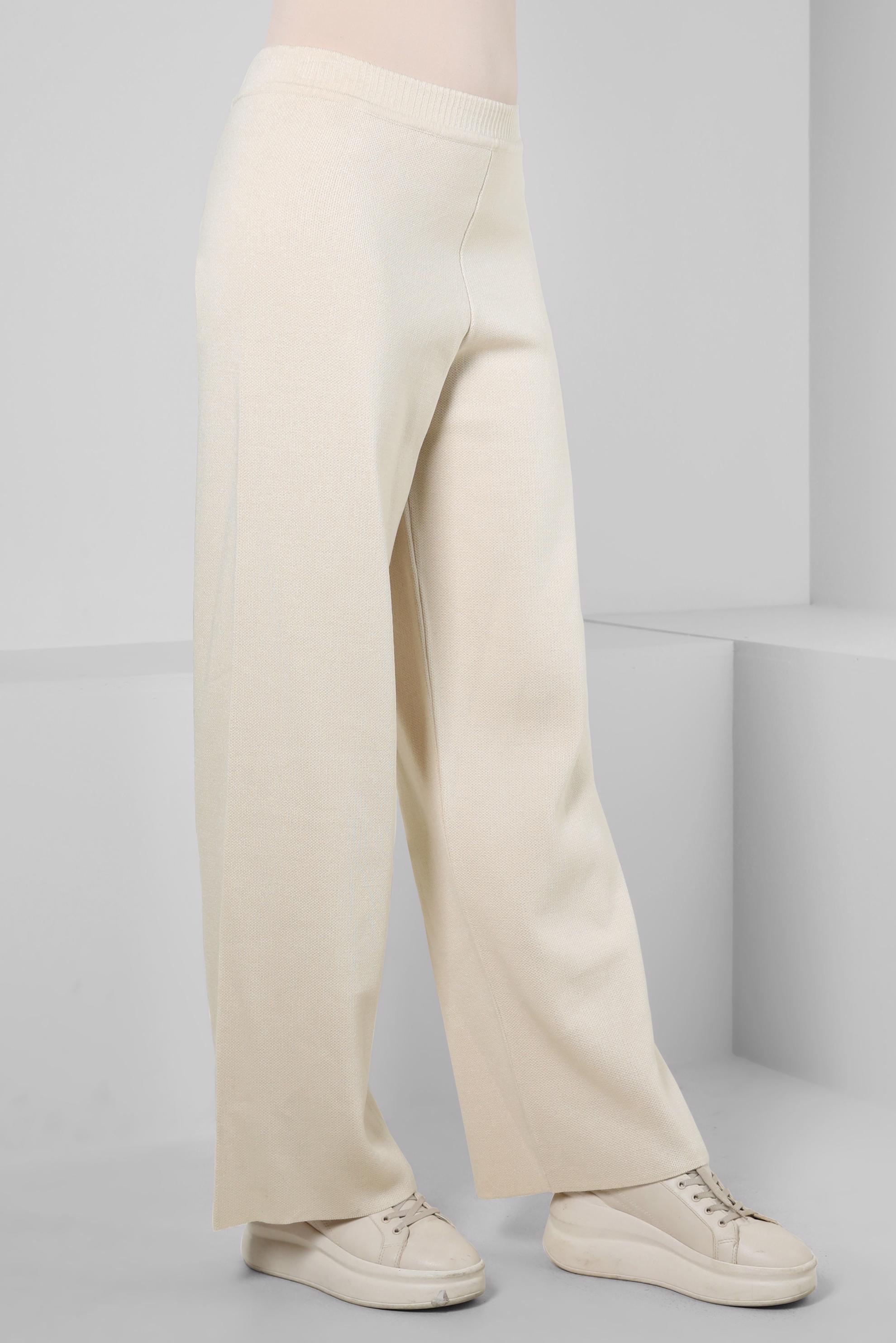 Vêtements hijab BEIGE PANTALON EN MAILLE 70610