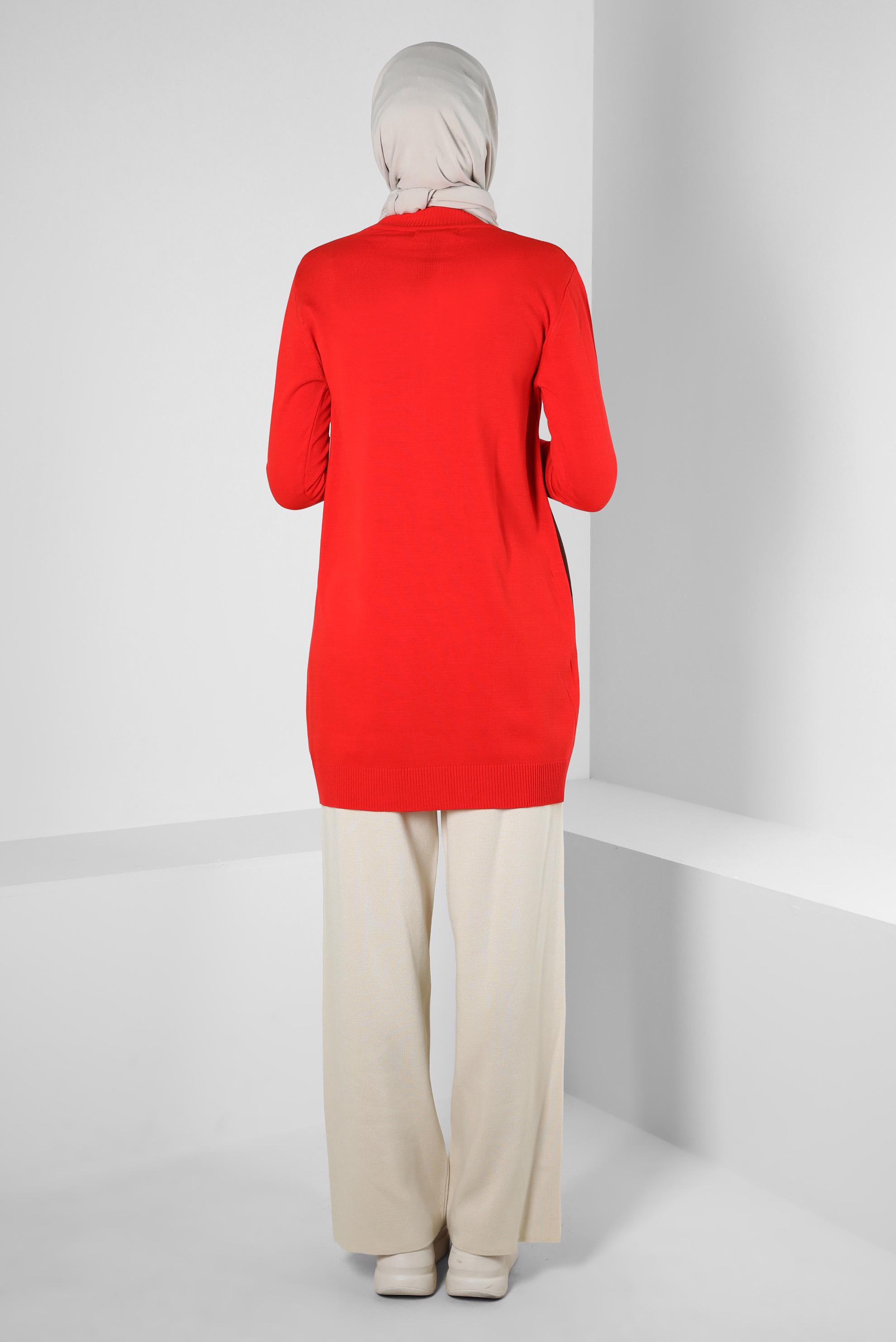 Vêtements hijab BEIGE PANTALON EN MAILLE 70610