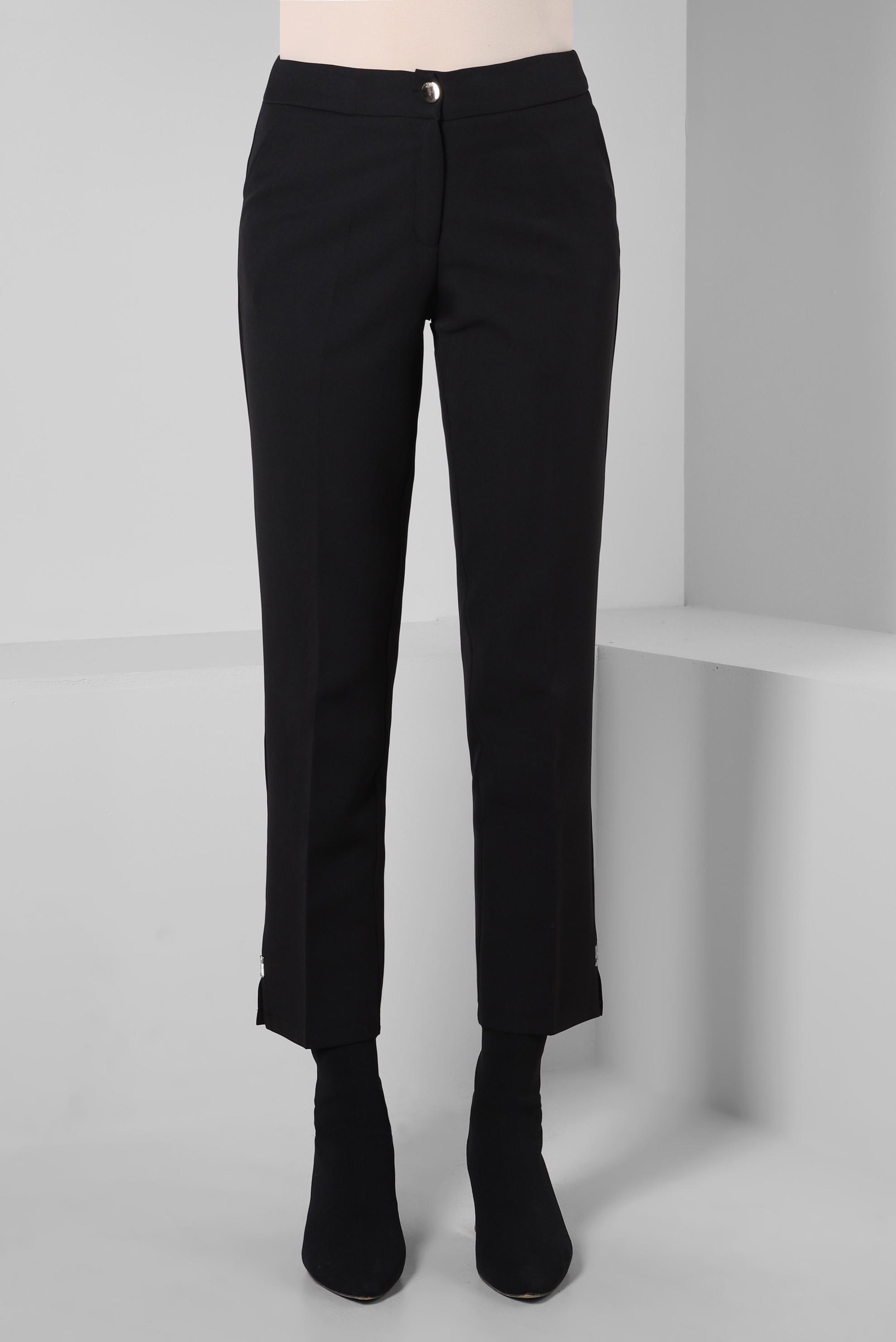 Tesettür giyim SİYAH DAR PAÇA PANTOLON 70613