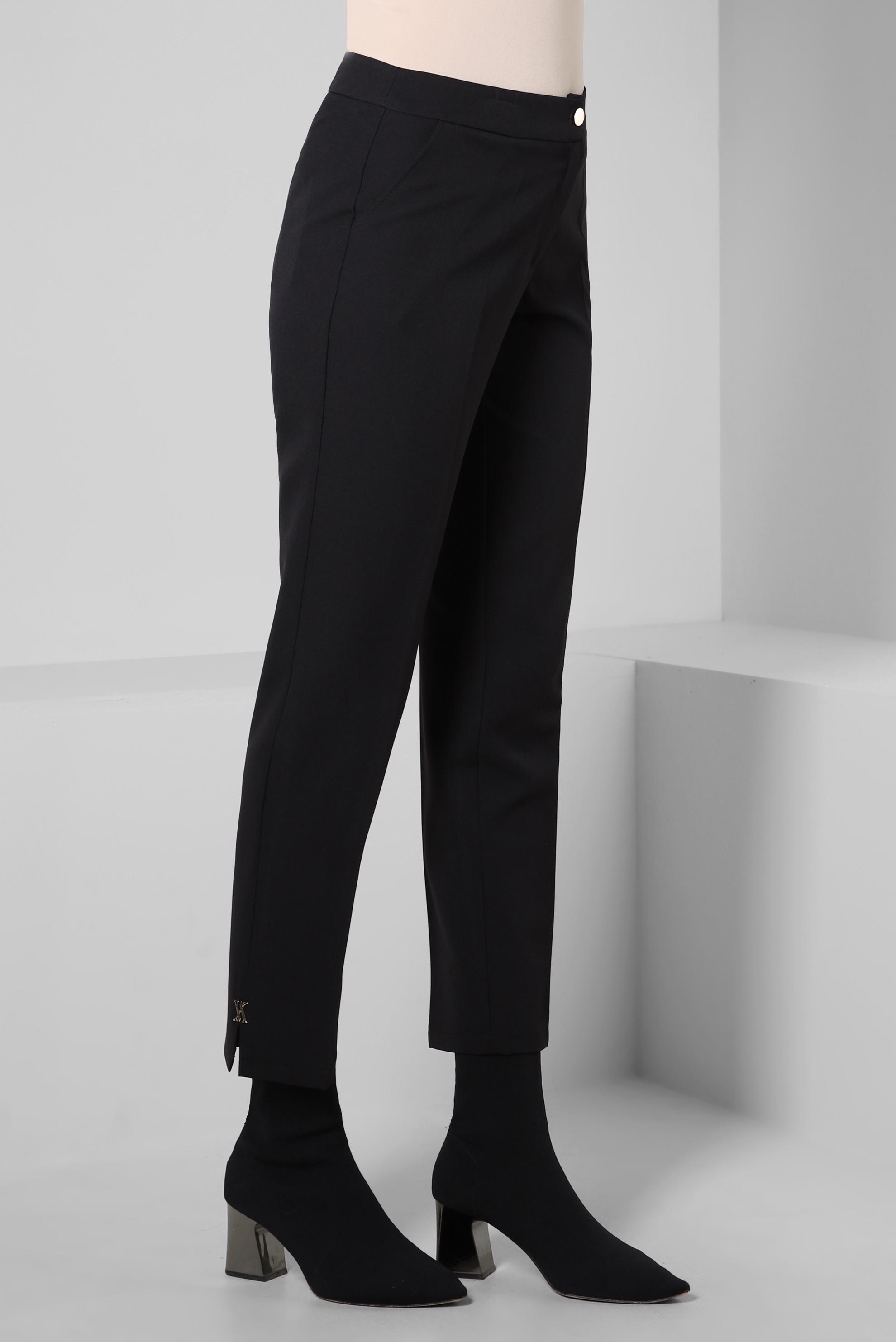 Tesettür giyim SİYAH DAR PAÇA PANTOLON 70613