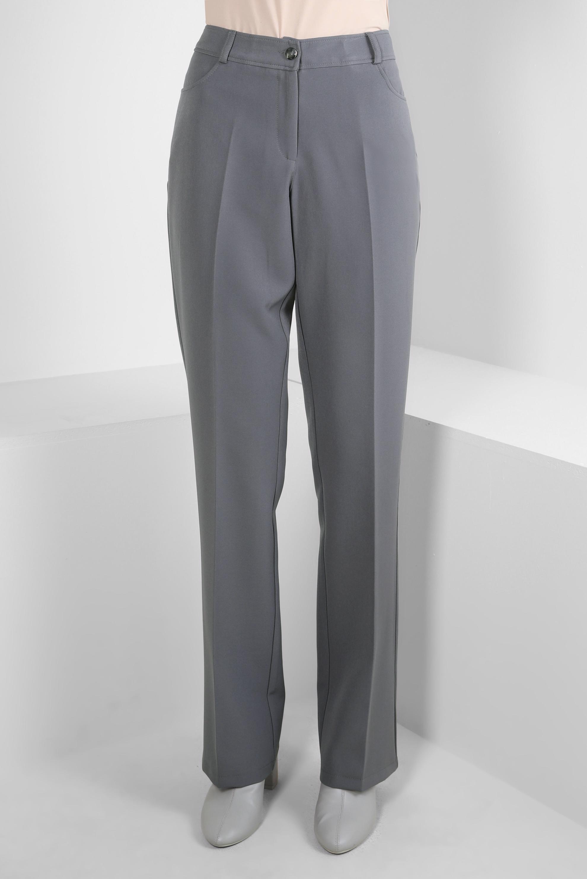 Tesettür giyim GRİ YÜKSEK BEL PANTOLON 70614