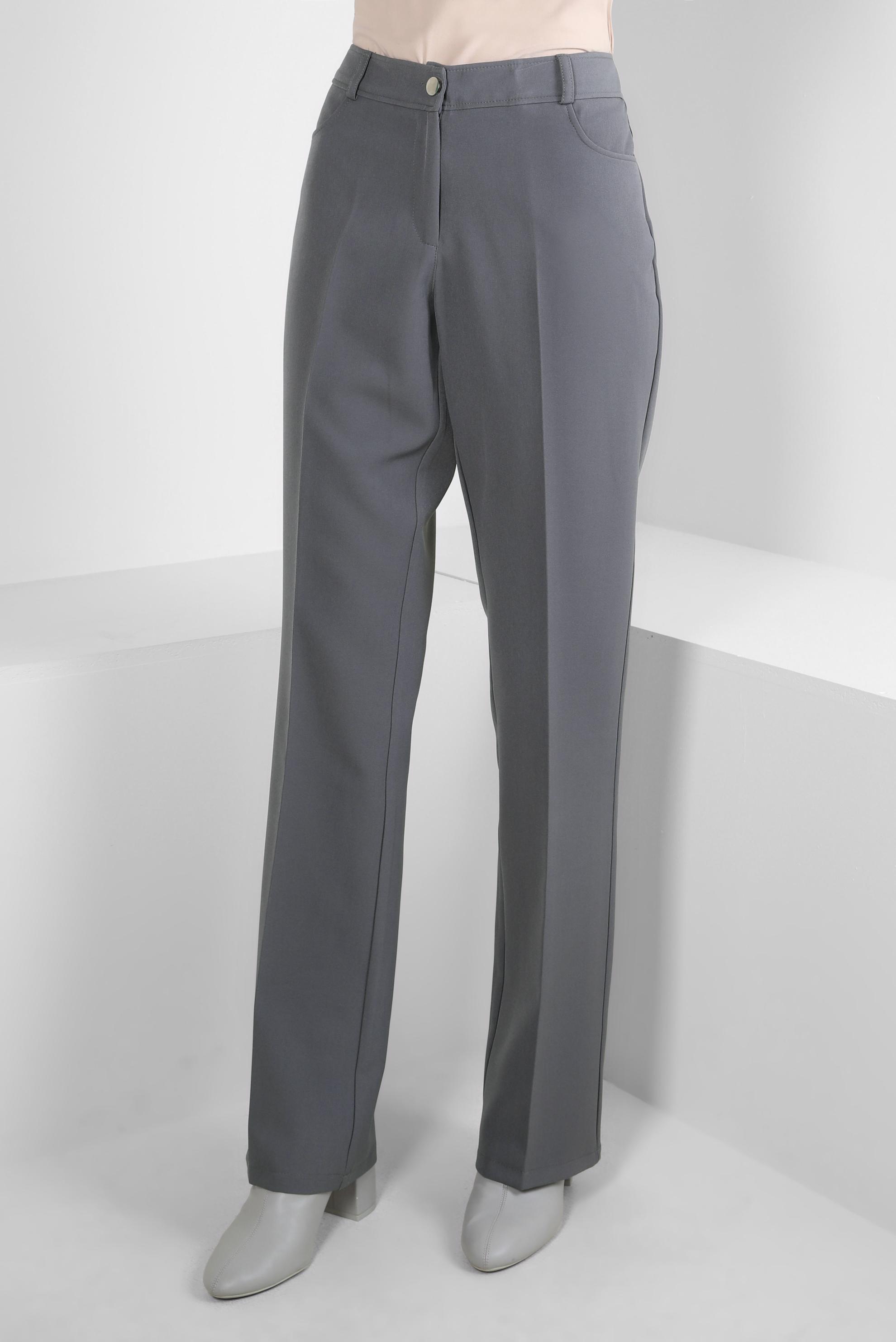 Tesettür giyim GRİ YÜKSEK BEL PANTOLON 70614