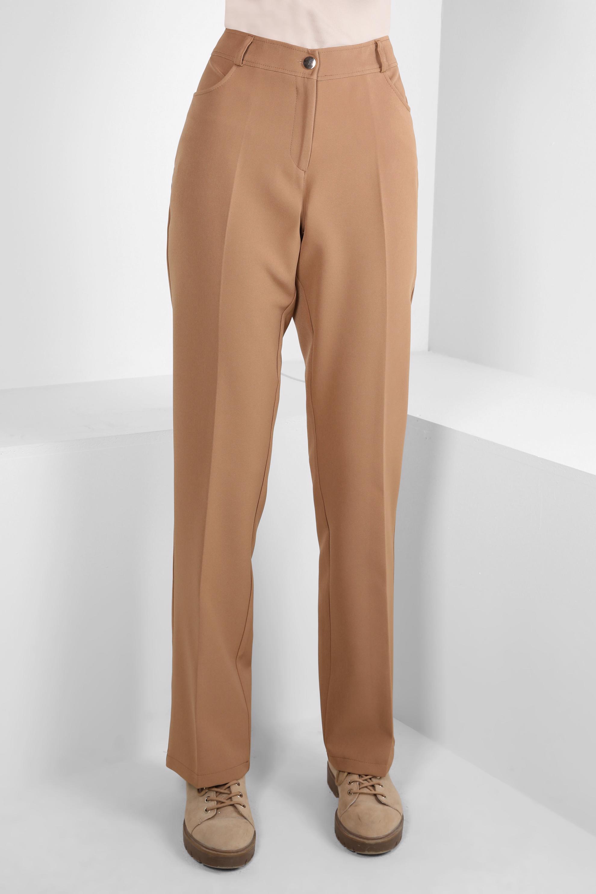 Vêtements hijab BRUN PANTALON TAILLE HAUTE 70614