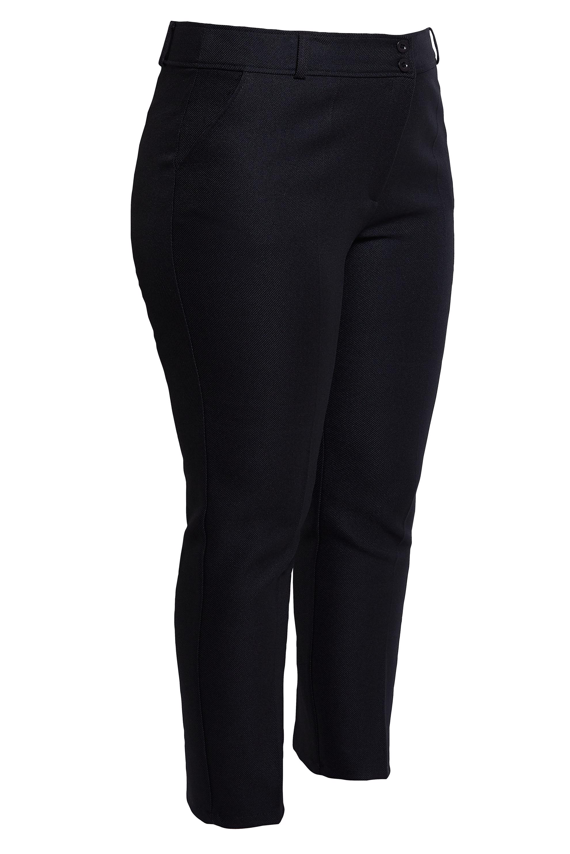 Tesettür giyim SİYAH DAR PAÇA BÜYÜK BEDEN PANTOLON 70615