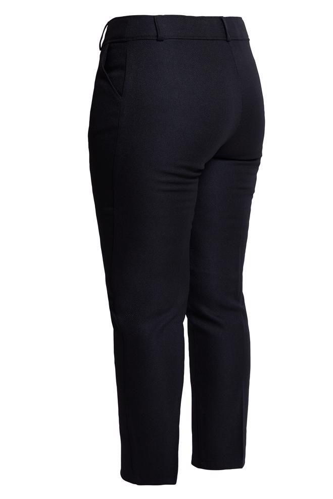 Vêtements hijab NOIR PANTALON SKINNY GRANDE TAILLE 70615 - ALVİNA