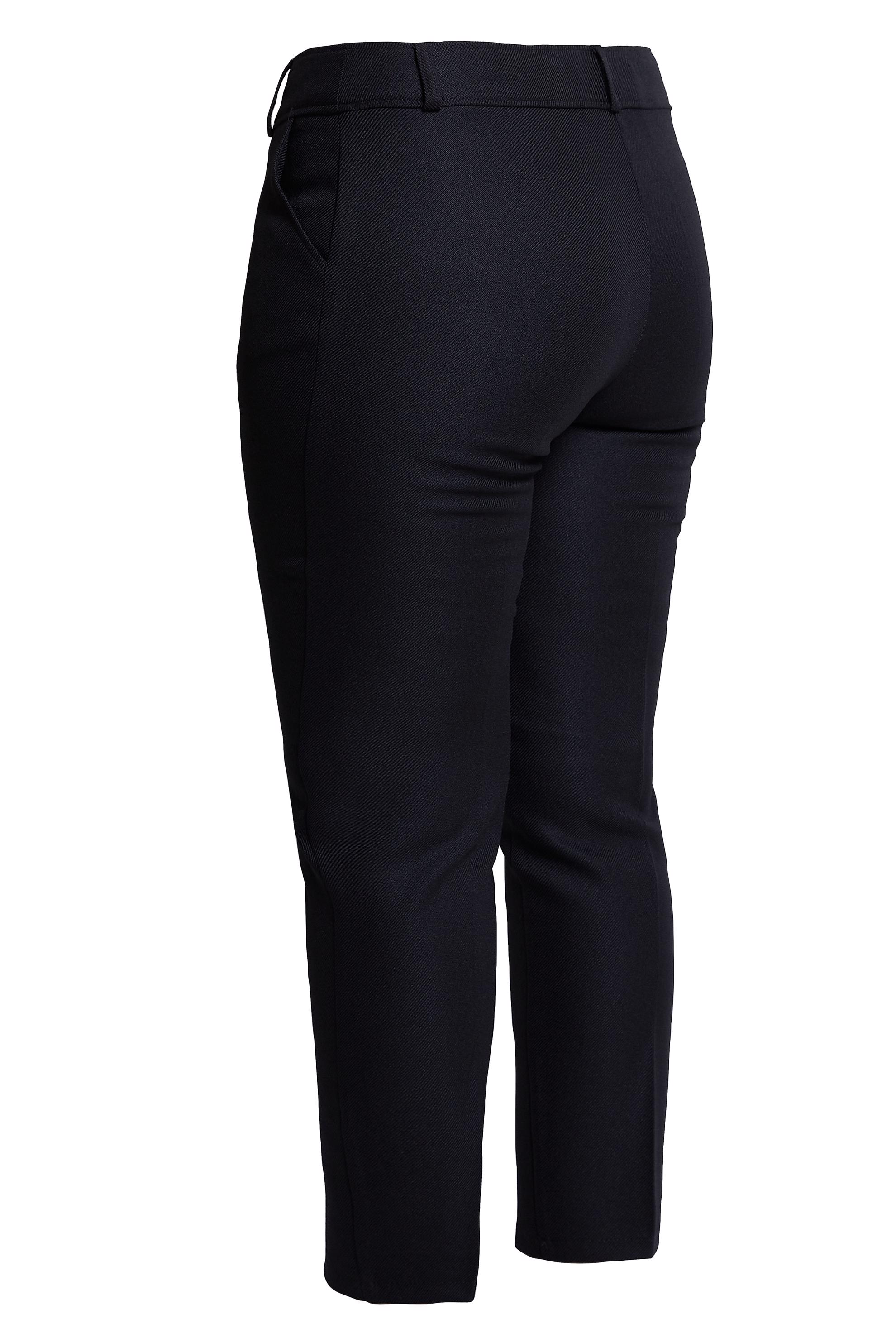 Tesettür giyim SİYAH DAR PAÇA BÜYÜK BEDEN PANTOLON 70615