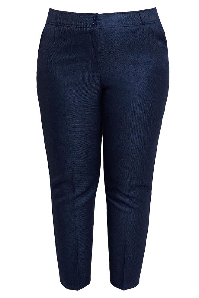 Vêtements hijab BLEU MARINE PANTALON SKINNY GRANDE TAILLE 70615 - ALVİNA