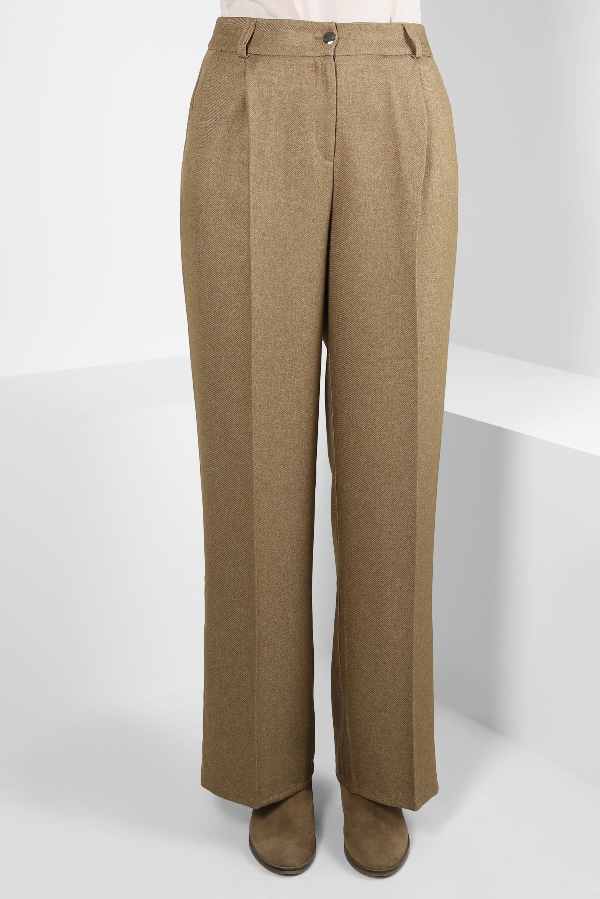 Tesettür giyim KAHVE GENİŞ PAÇA PANTOLON 70616