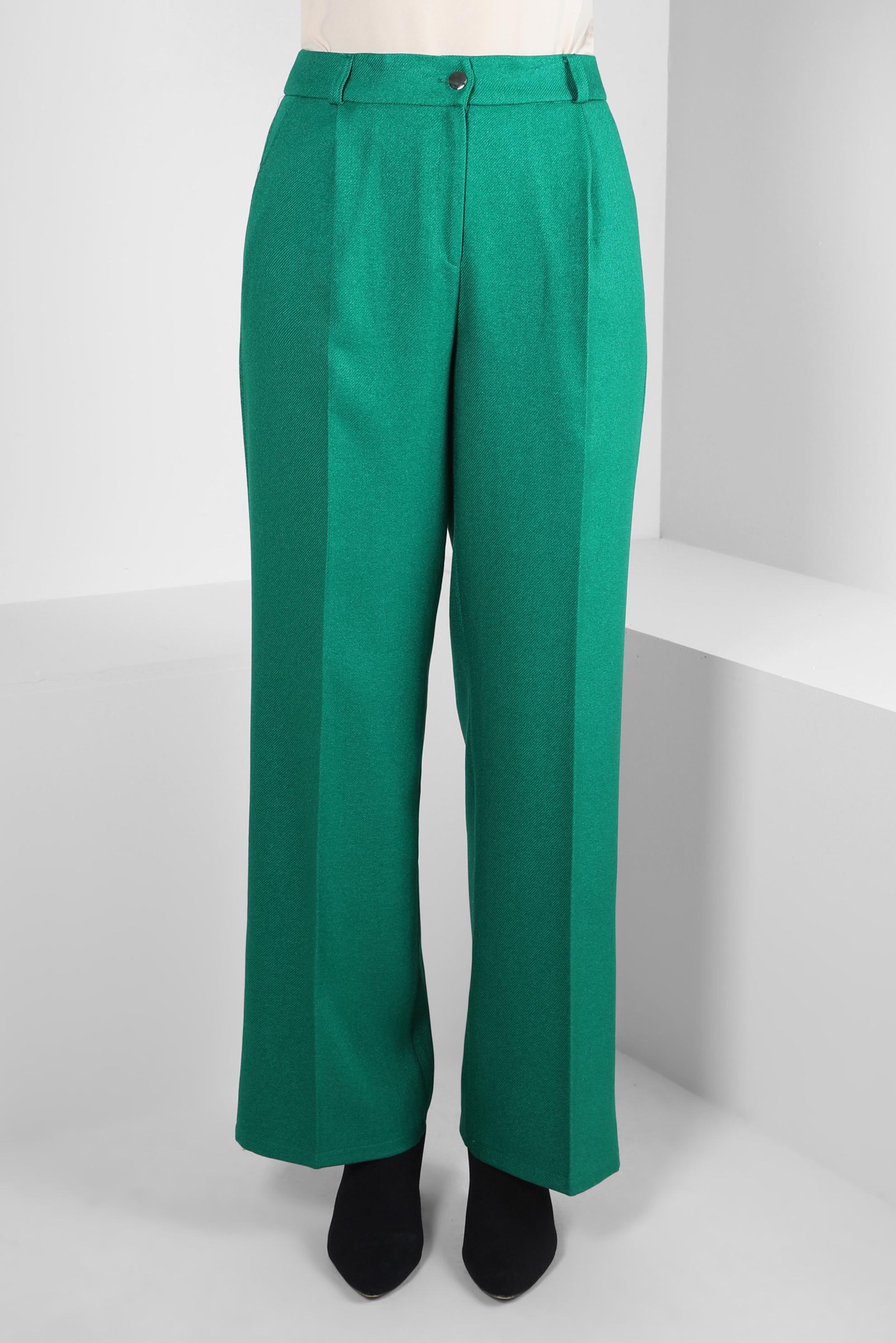 Vêtements hijab VERT PANTALON LARGE 70616