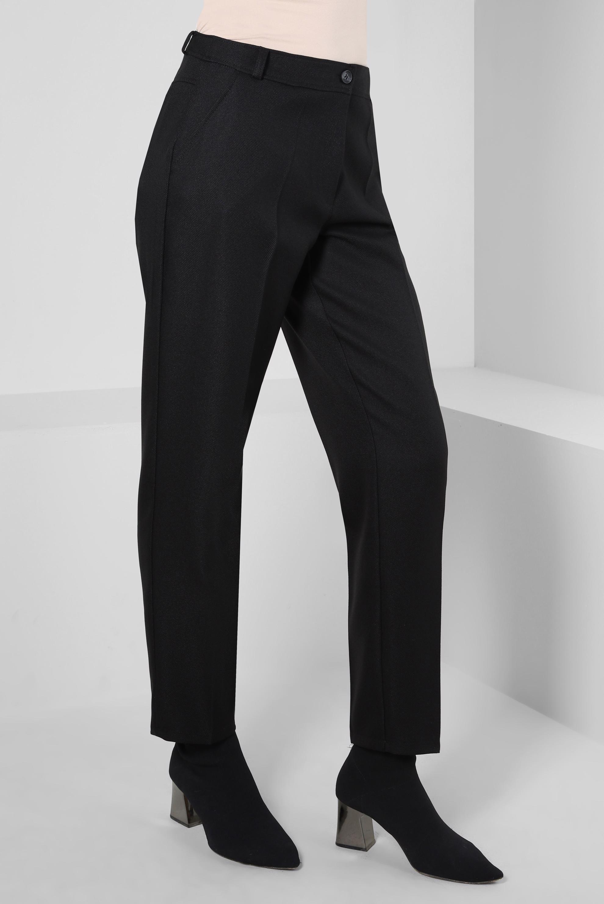 Vêtements hijab NOIR PANTALON COUPE CLASSIQUE 70617