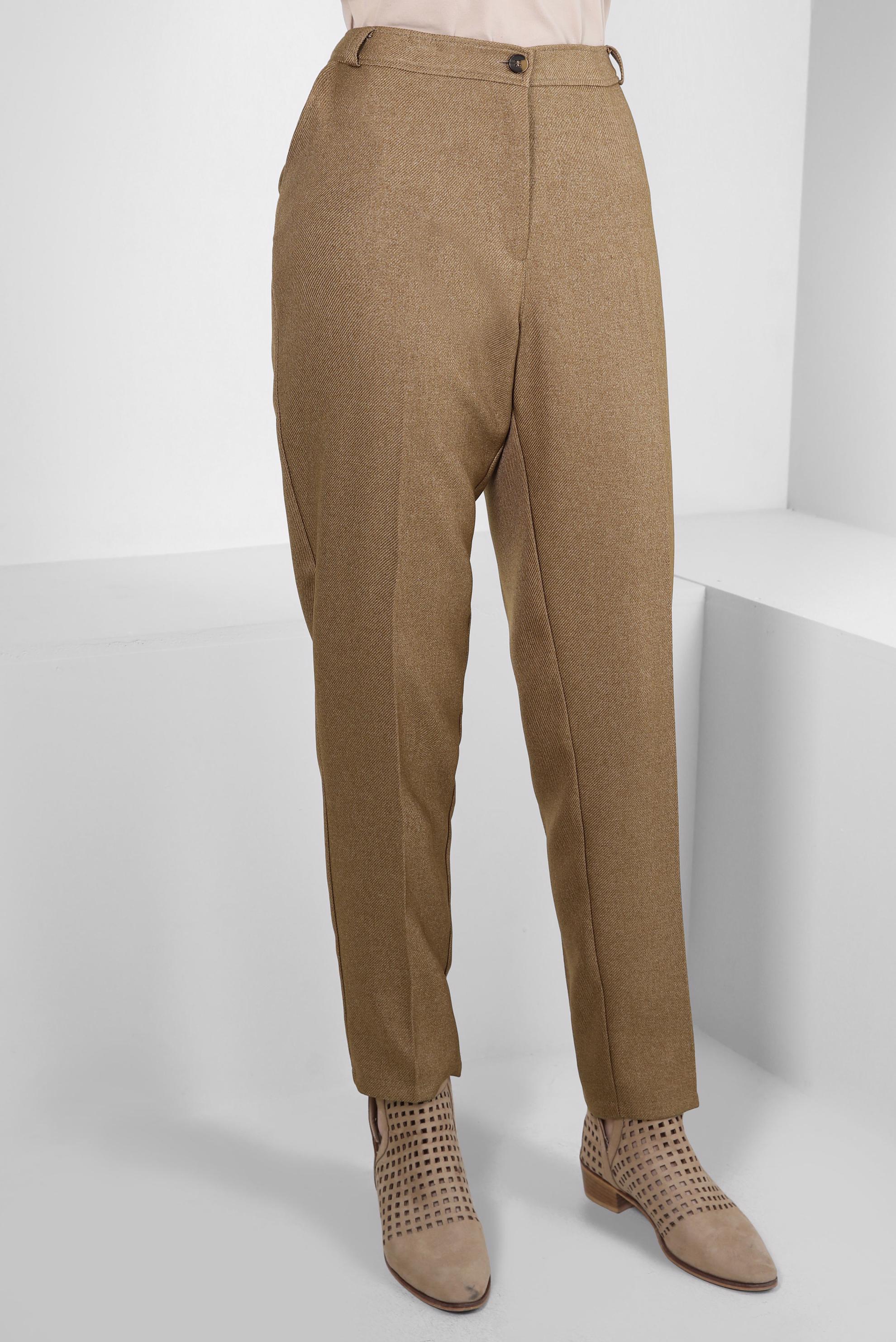 Tesettür giyim KAHVE KLASİK KESİM PANTOLON 70617