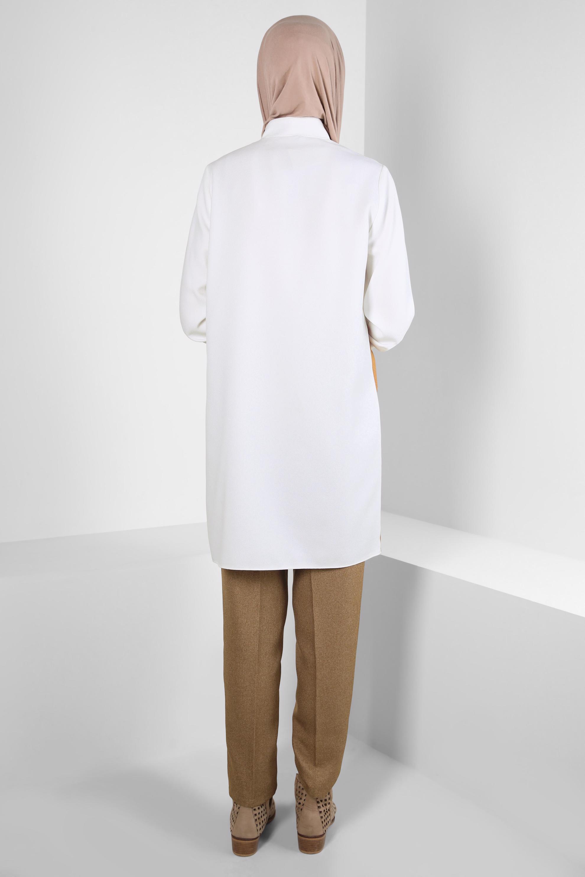 Tesettür giyim KAHVE KLASİK KESİM PANTOLON 70617