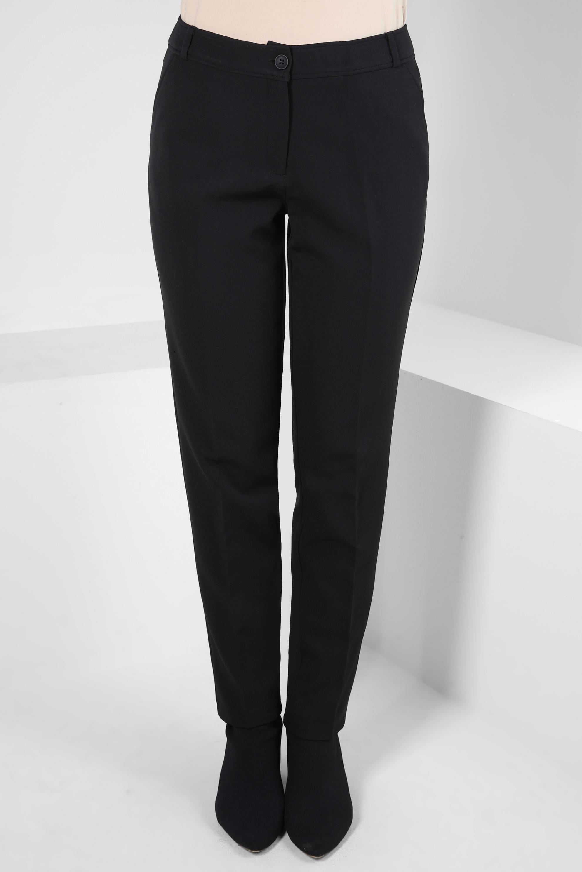 Tesettür giyim SİYAH YÜKSEK BEL PANTOLON 70618