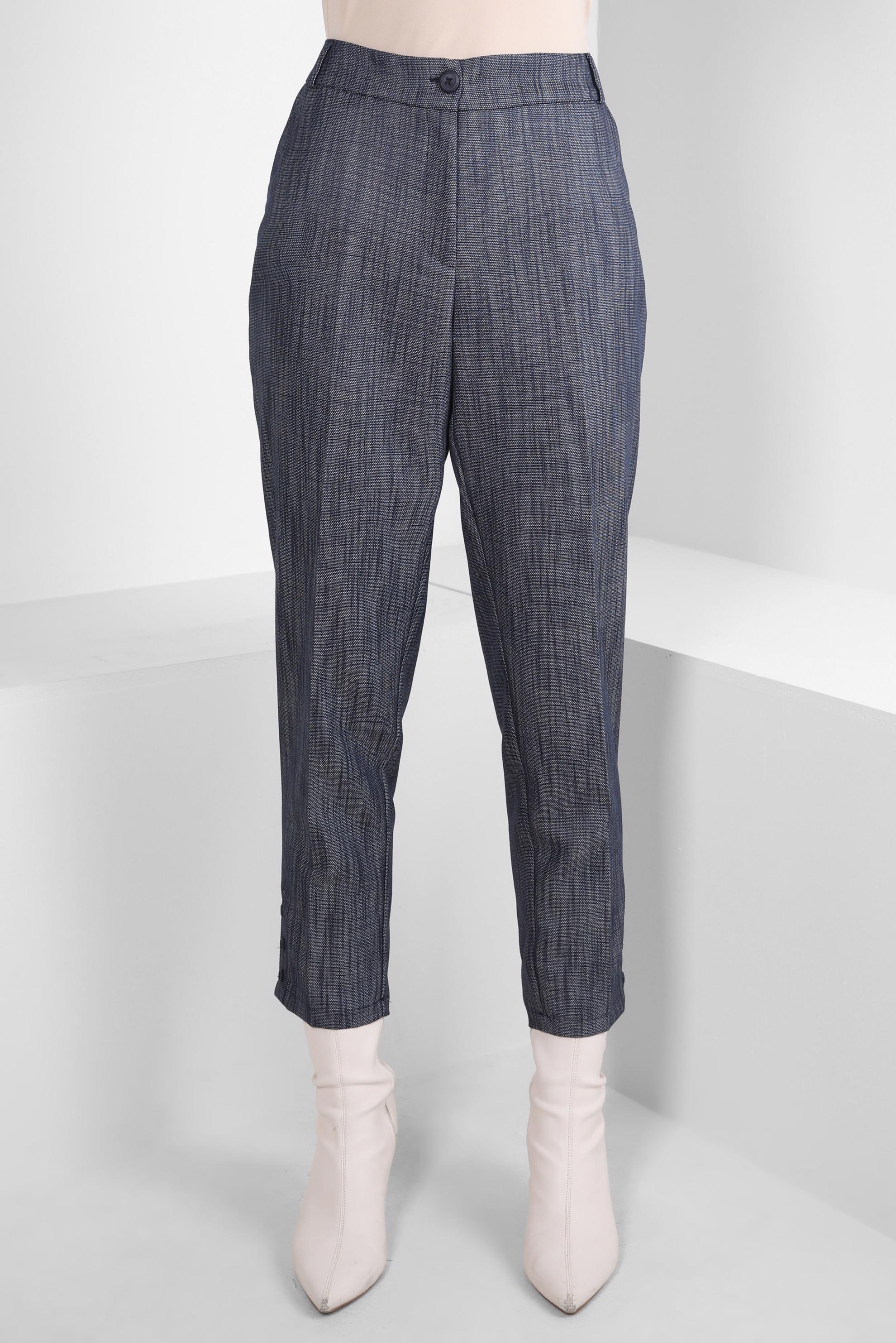 Tesettür giyim LACİVERT YÜKSEK BEL PANTOLON 70624