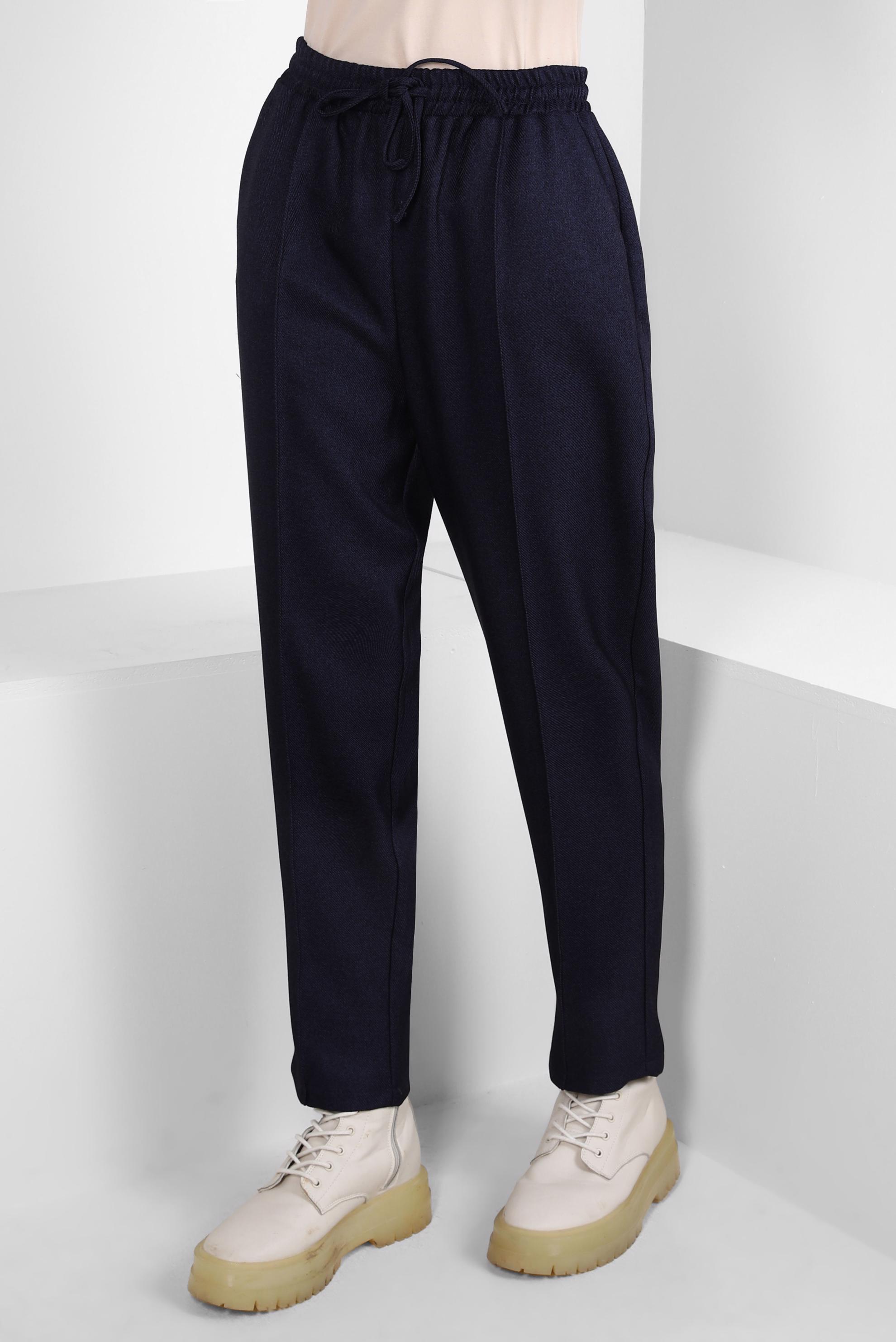 Tesettür giyim LACİVERT YÜKSEK BEL PANTOLON 70628