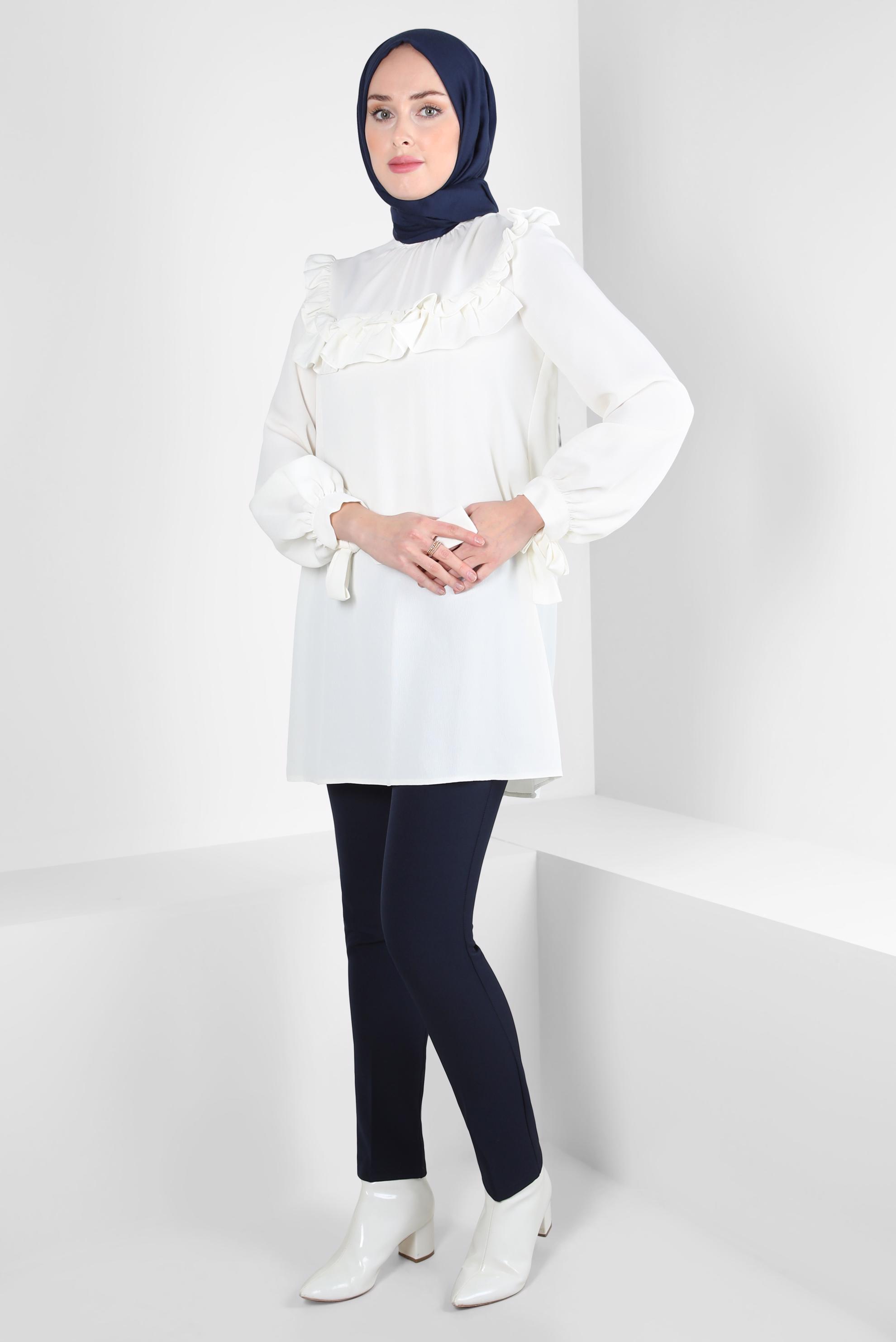 Vêtements hijab BLEU MARINE PANTALON SKINNY 70629