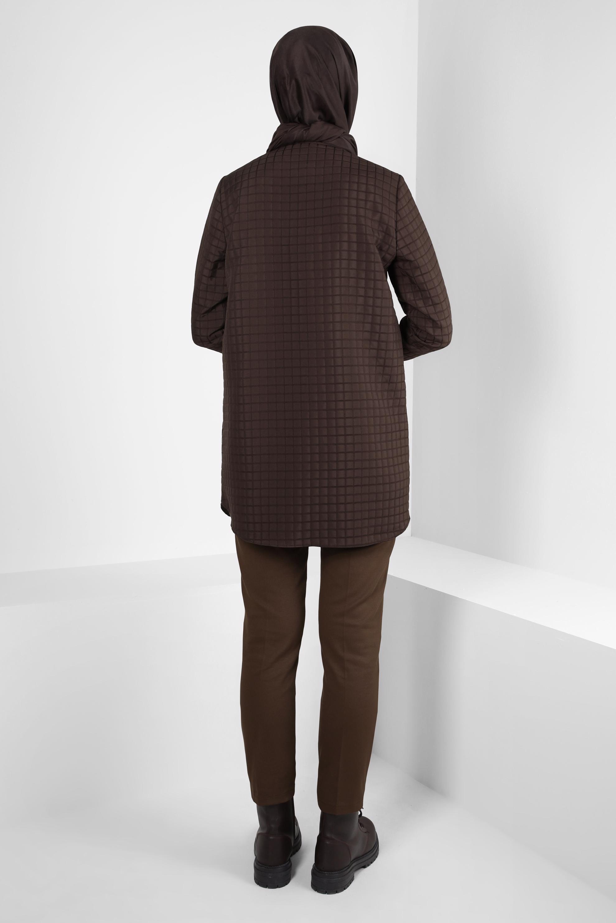 Vêtements hijab BRUN PANTALON SKINNY 70631