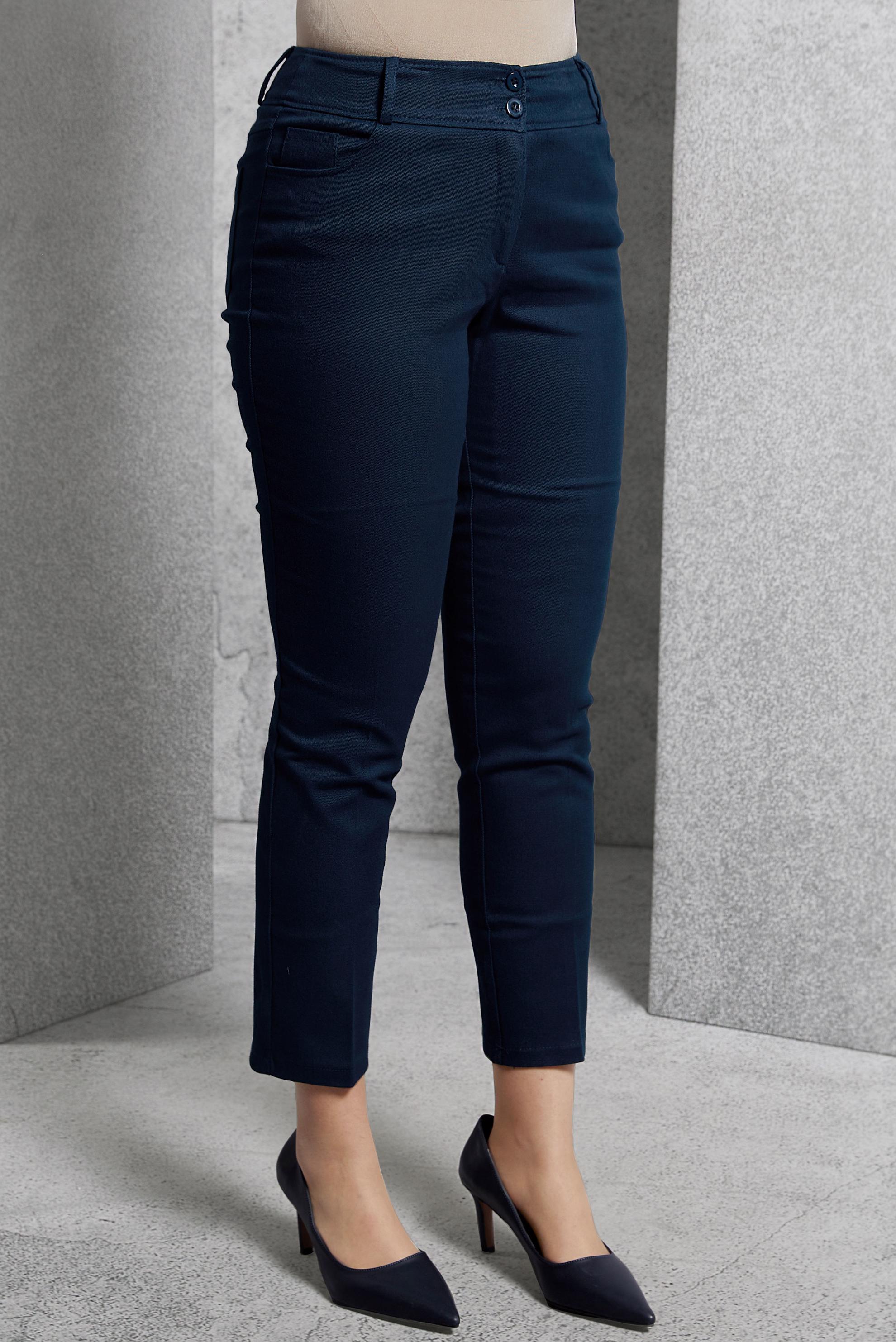 Tesettür giyim LACİVERT DAR PAÇA PANTOLON 70631