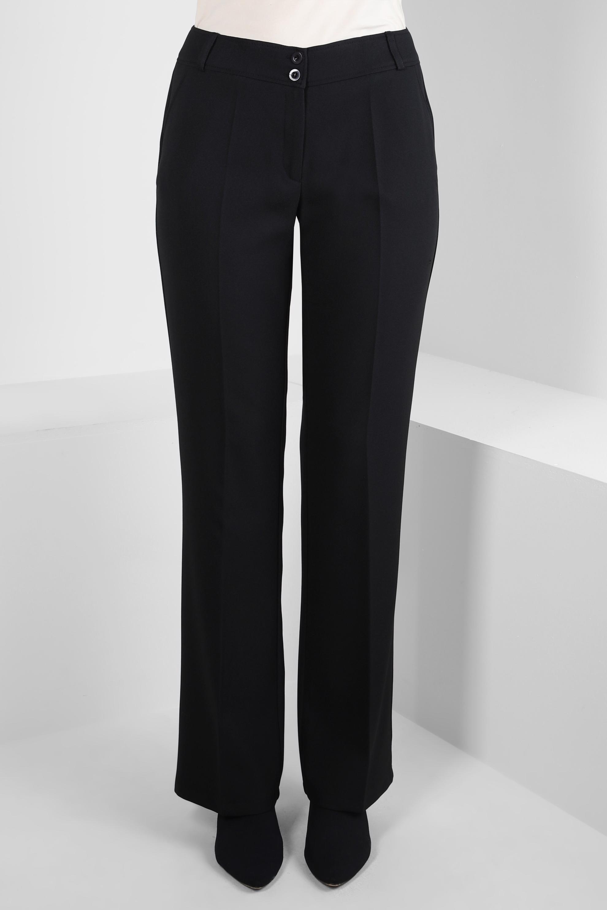 Tesettür giyim SİYAH DÜZ KESİM PANTOLON 70635