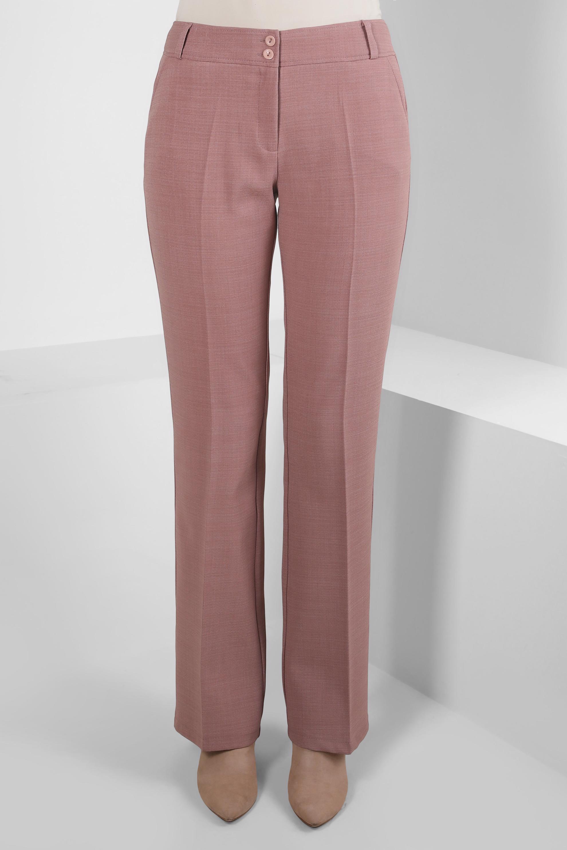 Tesettür giyim PUDRA DÜZ KESİM PANTOLON 70635