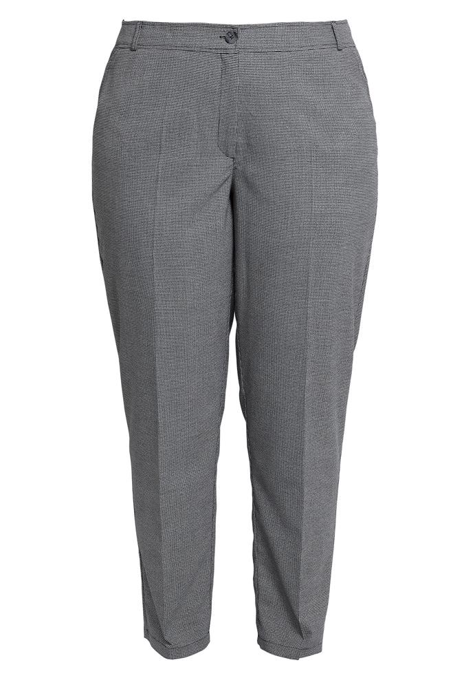 Vêtements hijab NOIR PANTALON GRANDE TAILLE 70637 - ALVİNA