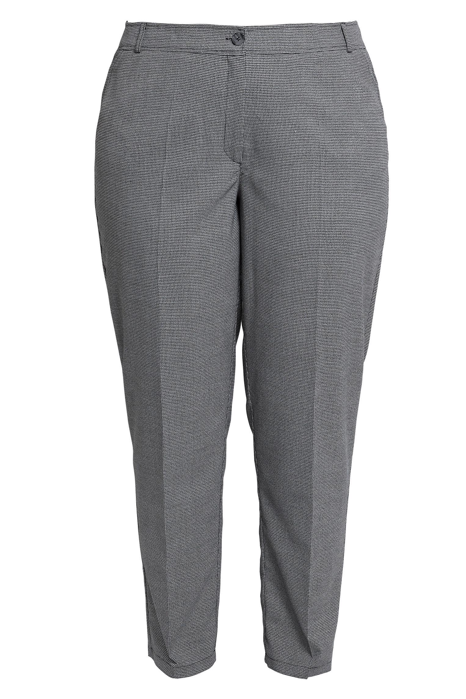 Tesettür giyim SİYAH YÜKSEK BEL BÜYÜK BEDEN PANTOLON 70637