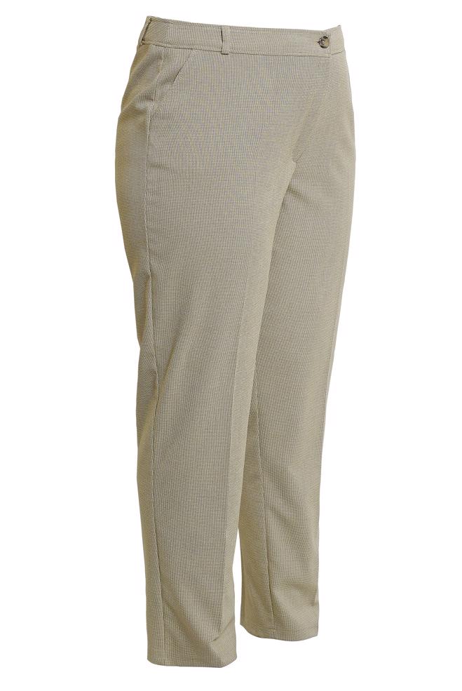 Vêtements hijab BRUN PANTALON GRANDE TAILLE 70637 - ALVİNA