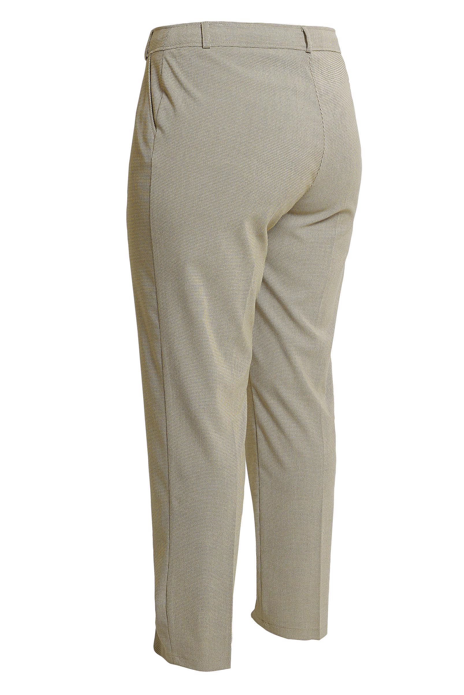 Tesettür giyim KAHVE YÜKSEK BEL BÜYÜK BEDEN PANTOLON 70637