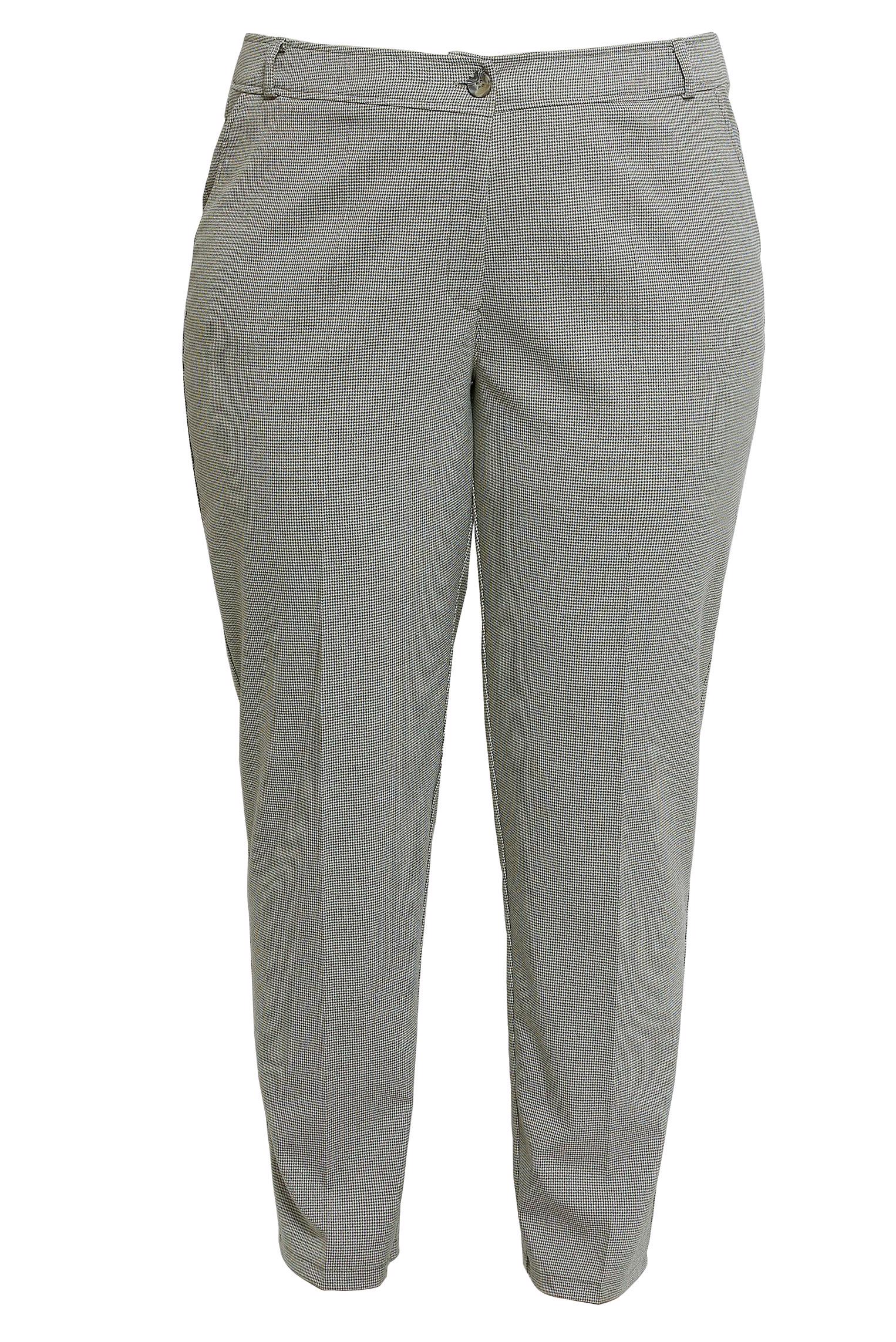 Tesettür giyim VİZON YÜKSEK BEL BÜYÜK BEDEN PANTOLON 70637