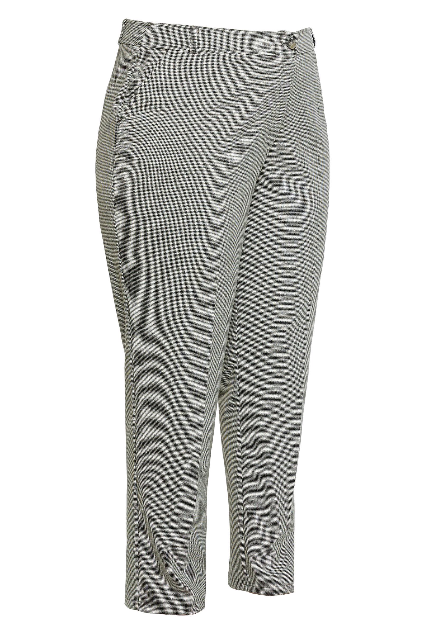 Tesettür giyim VİZON YÜKSEK BEL BÜYÜK BEDEN PANTOLON 70637