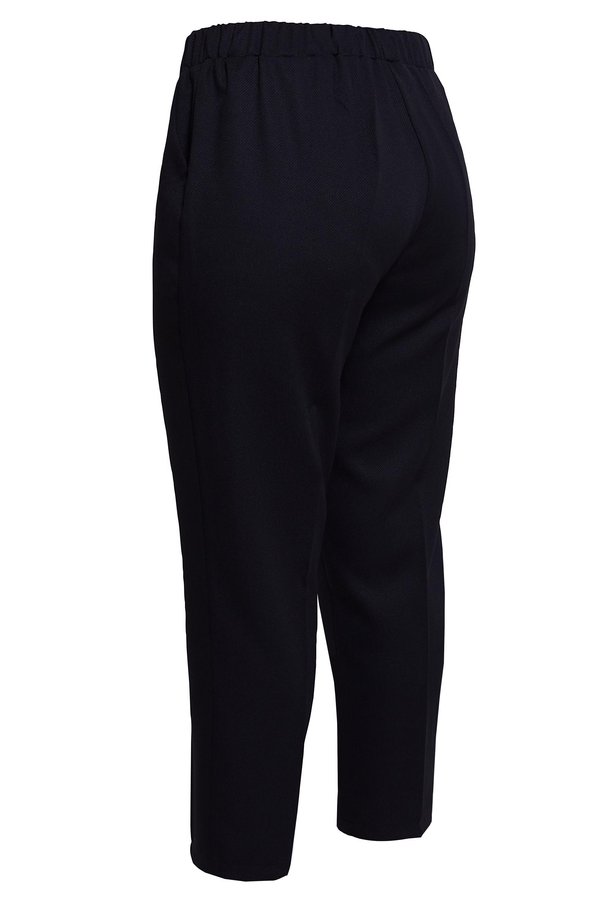 Vêtements hijab NOIR PANTALON TAILLE ÉLASTIQUE GRANDE TAILLE 70639