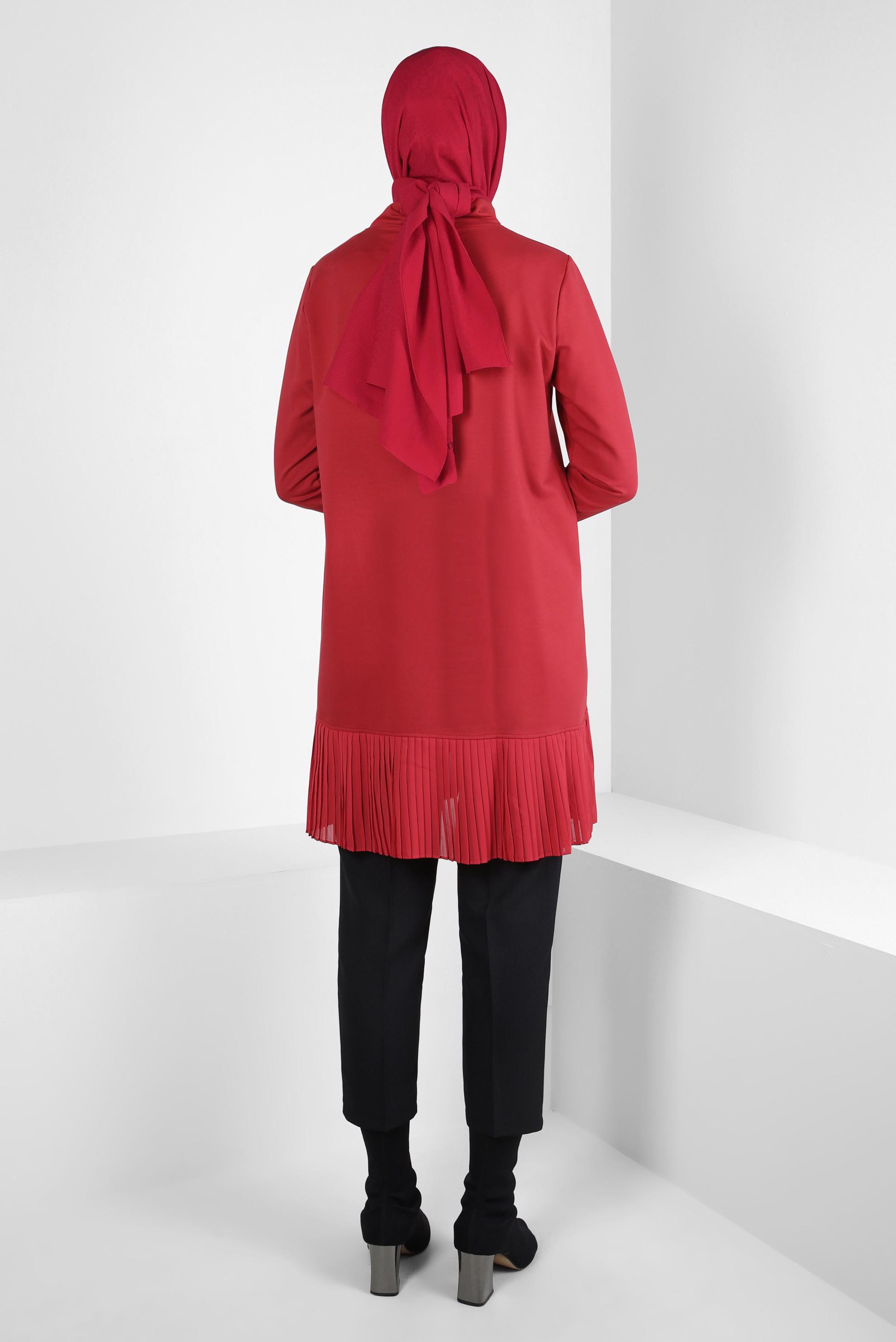 Tesettür giyim SİYAH BELİ LASTİKLİ PANTOLON 70640