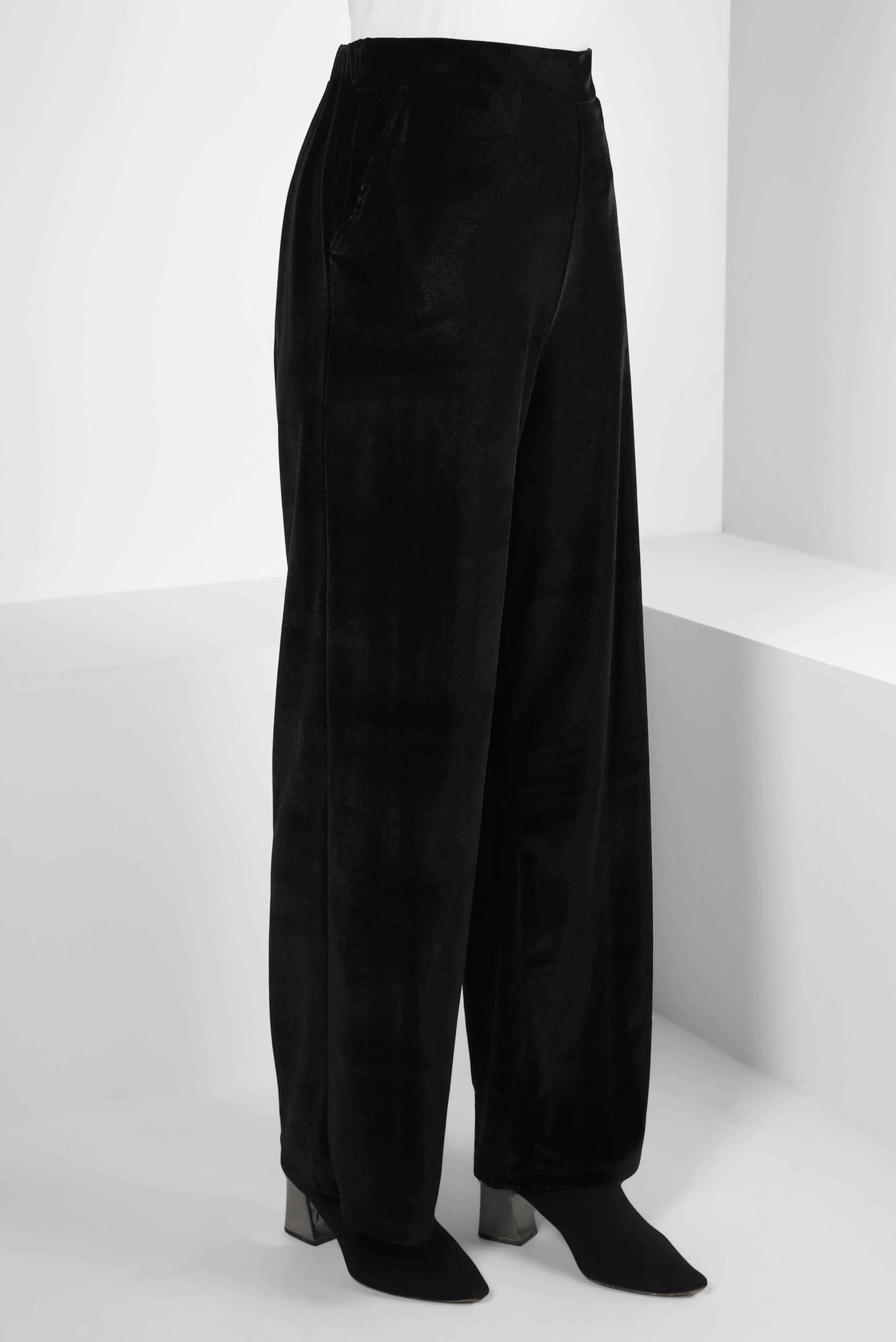 Vêtements hijab NOIR PANTALON LARGE 70643