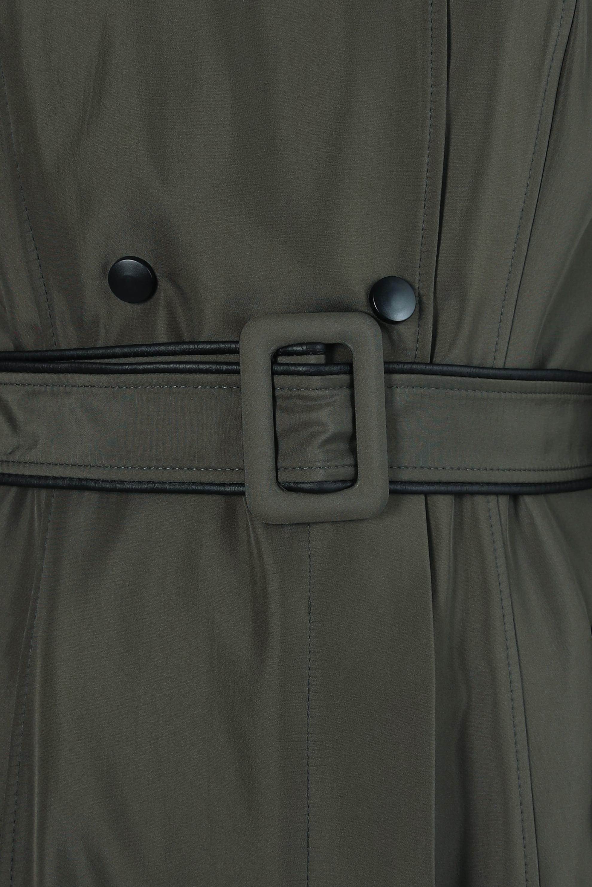 Vêtements hijab KAKI PARDESSUS CEINTURE 10806