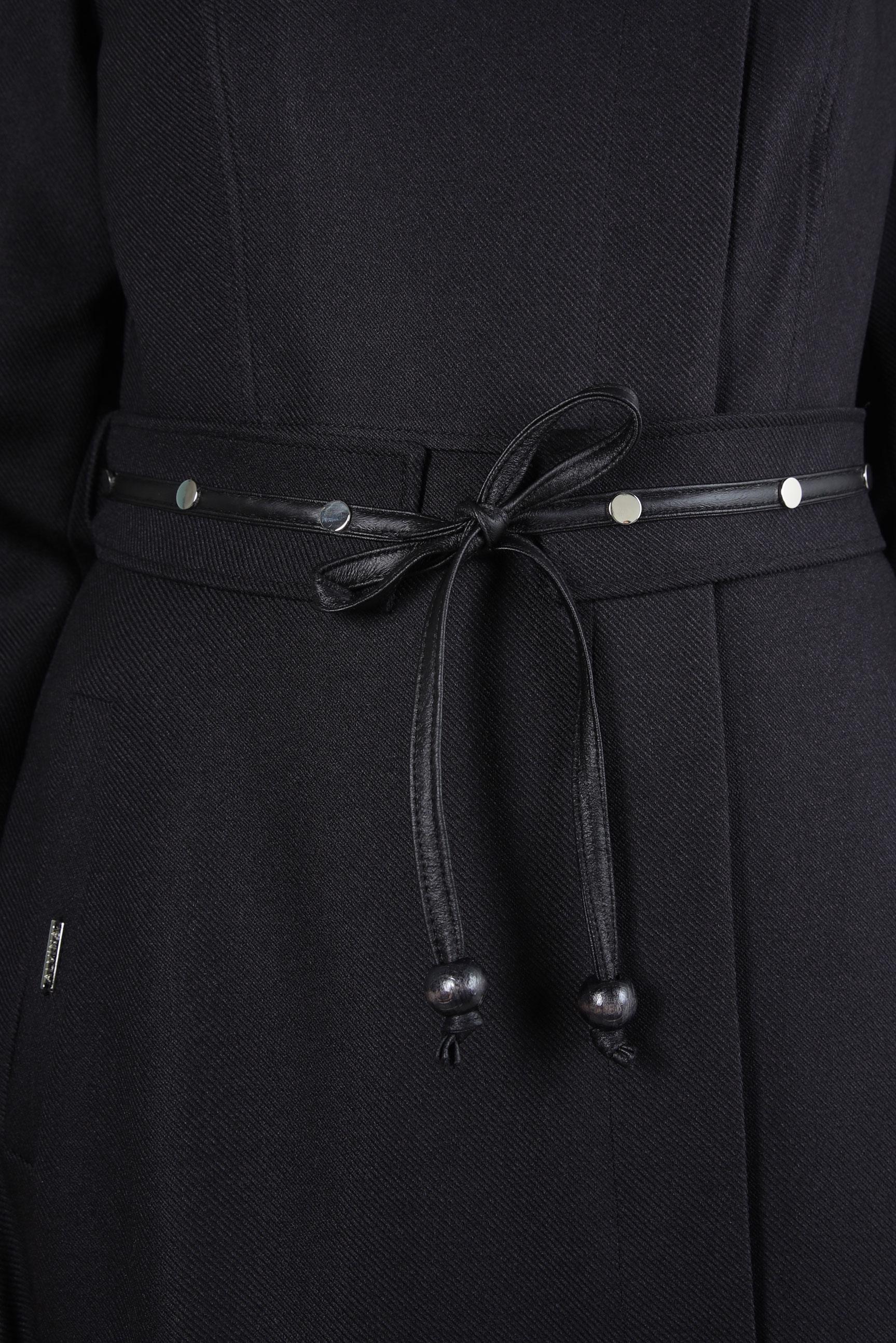 Vêtements hijab NOIR PARDESSUS CEINTURE 10820