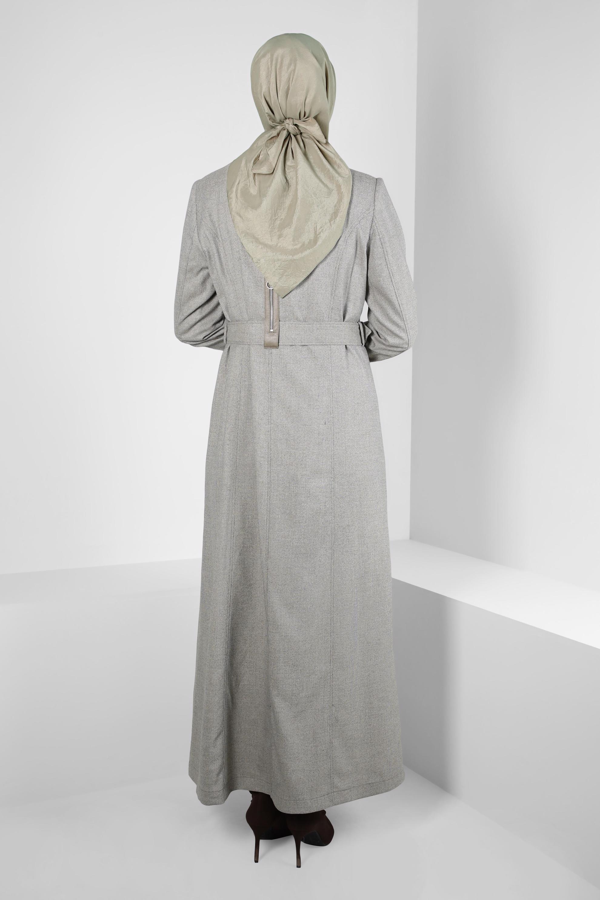 Vêtements hijab VISON PARDESSUS CEINTURE 10825