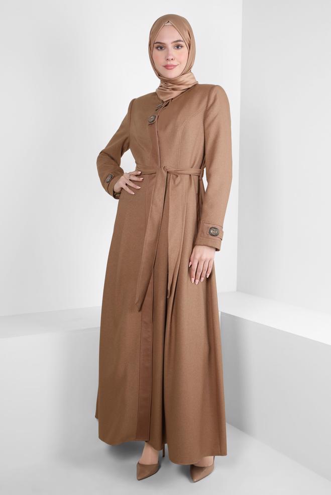Vêtements hijab TABA PARDESSUS CEINTURE 10830 - ALVİNA